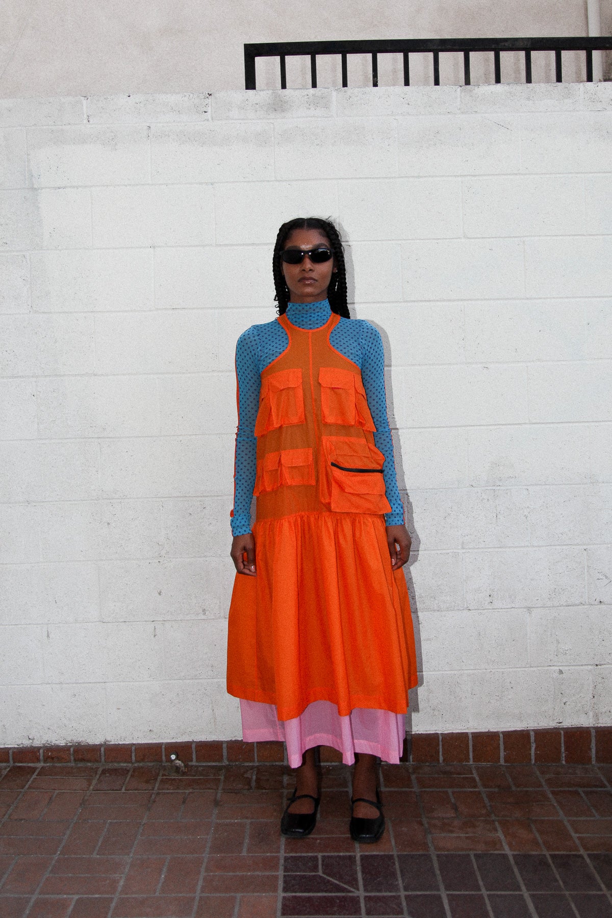 Pack Dress in Carrot