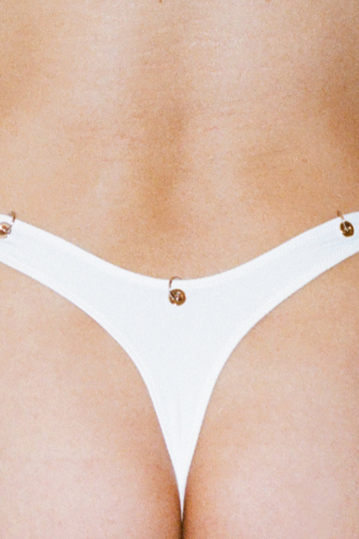 Not Yours Thong in White