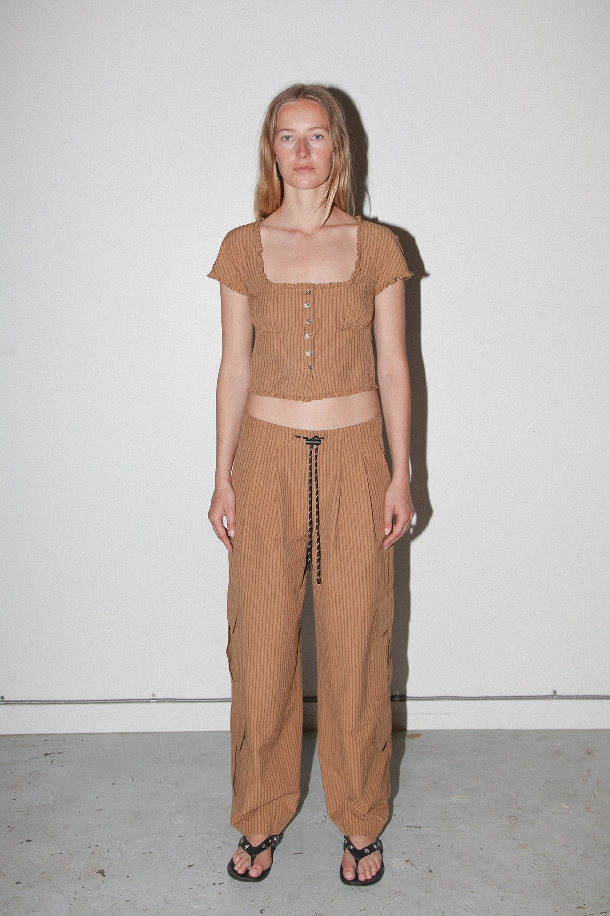 Basalt Pant in Striped Canyon