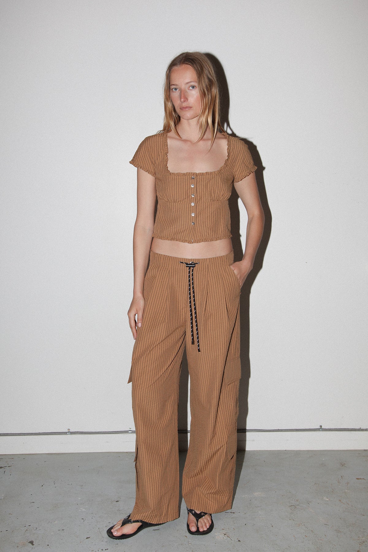 Basalt Pant in Striped Canyon