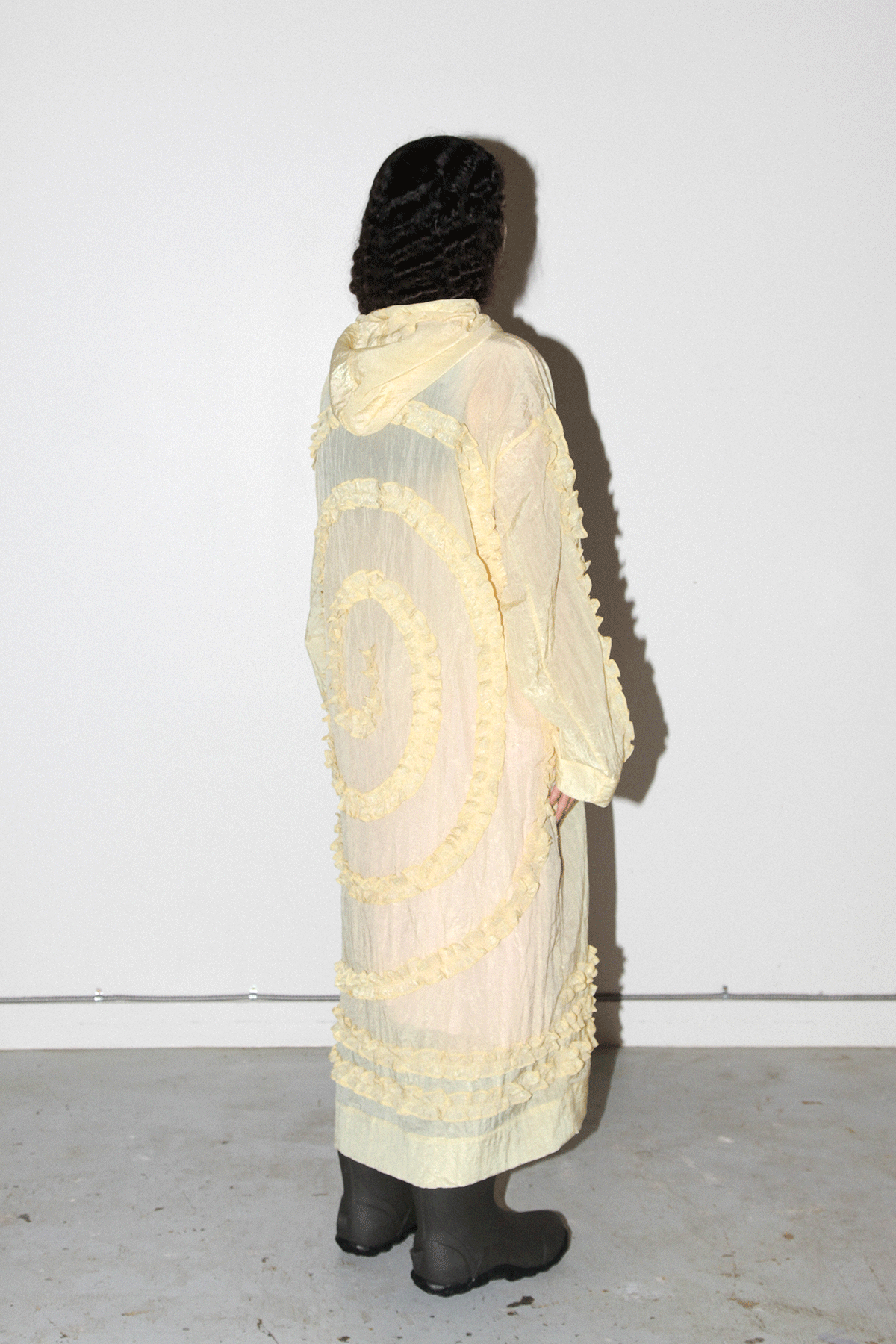 Spiral Windbreaker in Butter
