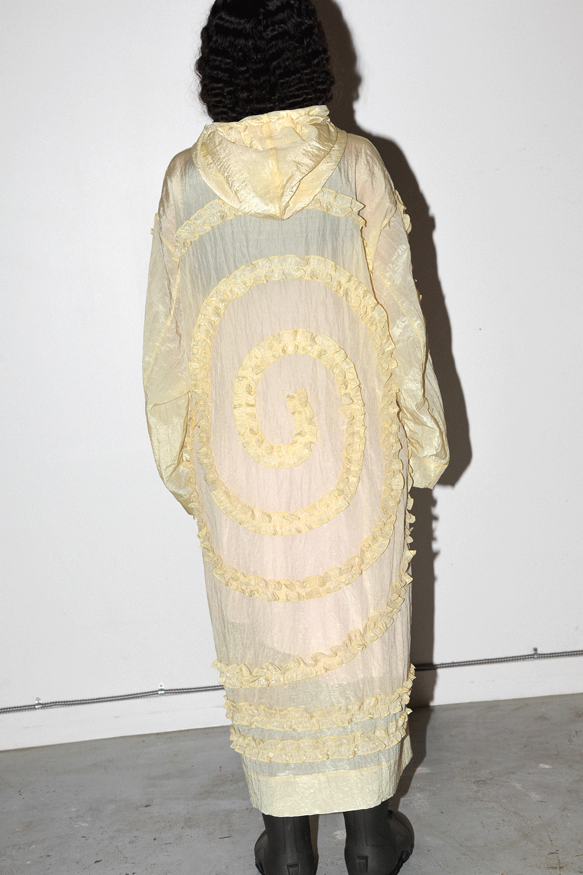 Spiral Windbreaker in Butter
