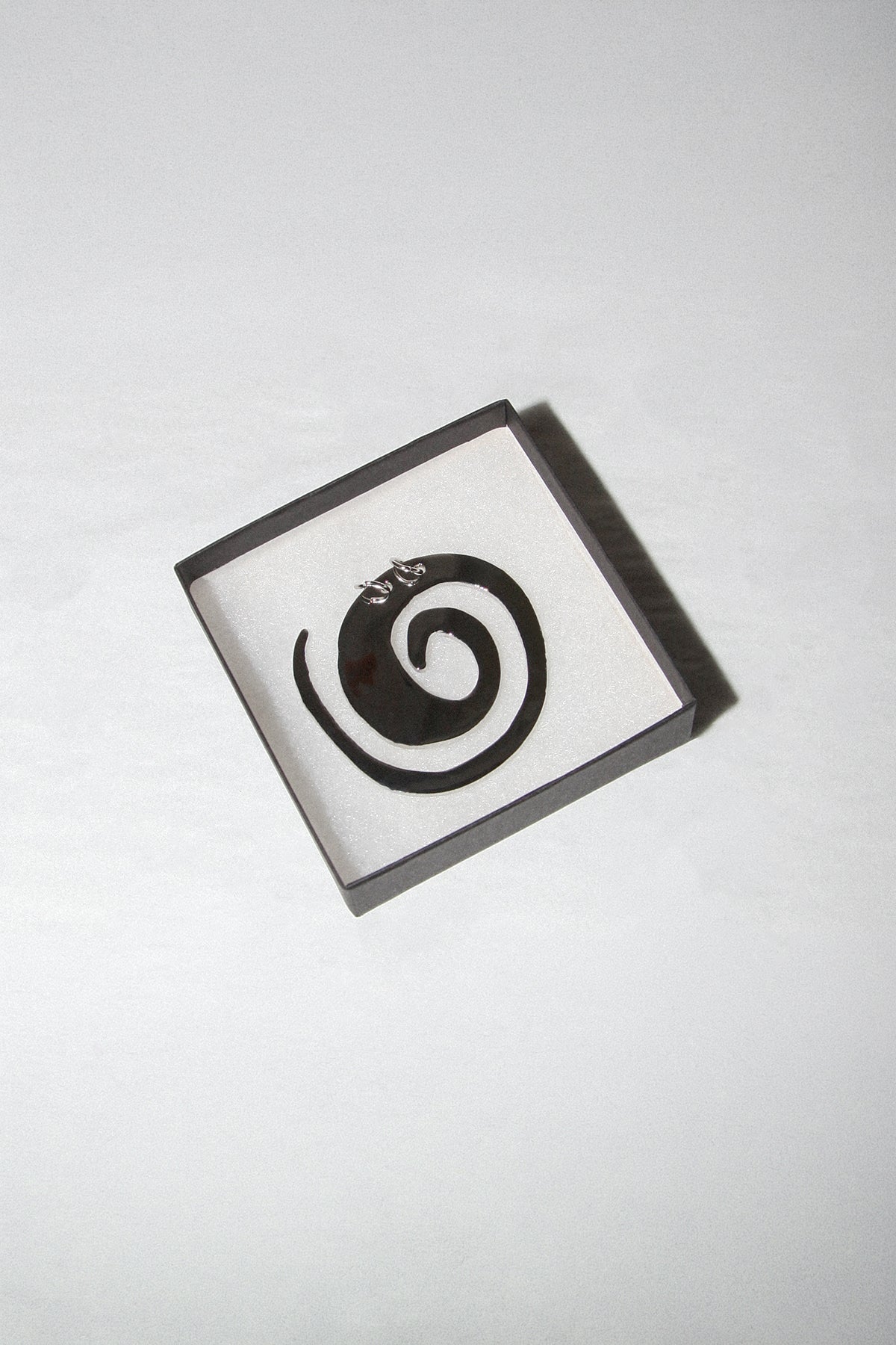 Pierced Spiral Brooch