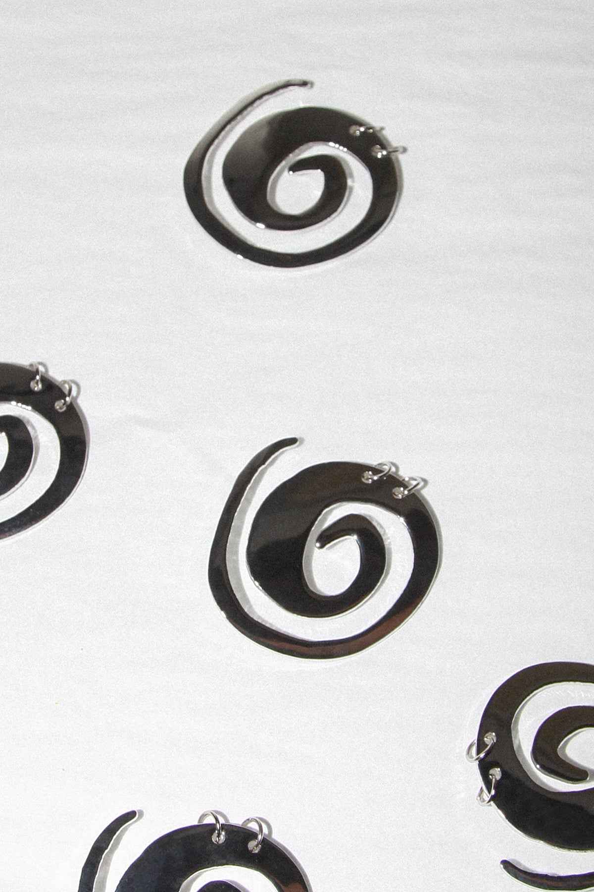 Pierced Spiral Brooch