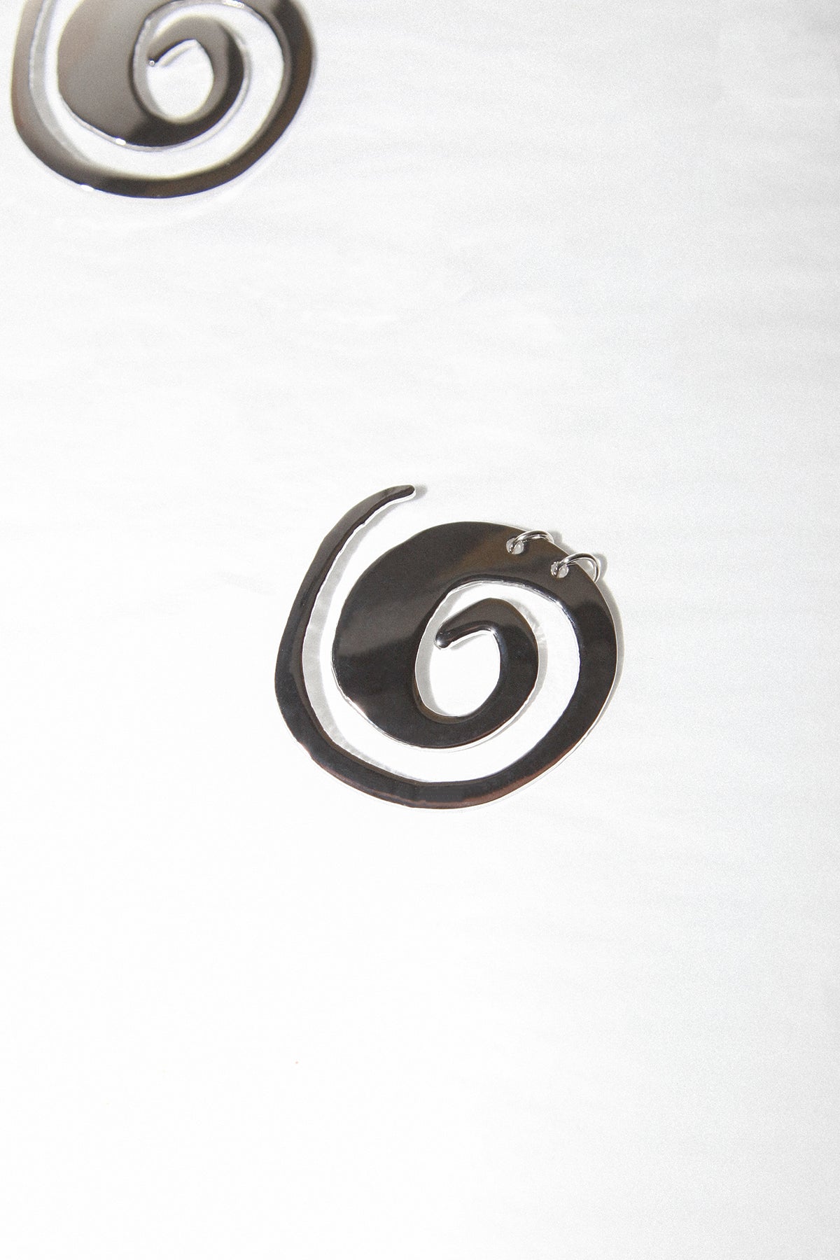 Pierced Spiral Brooch