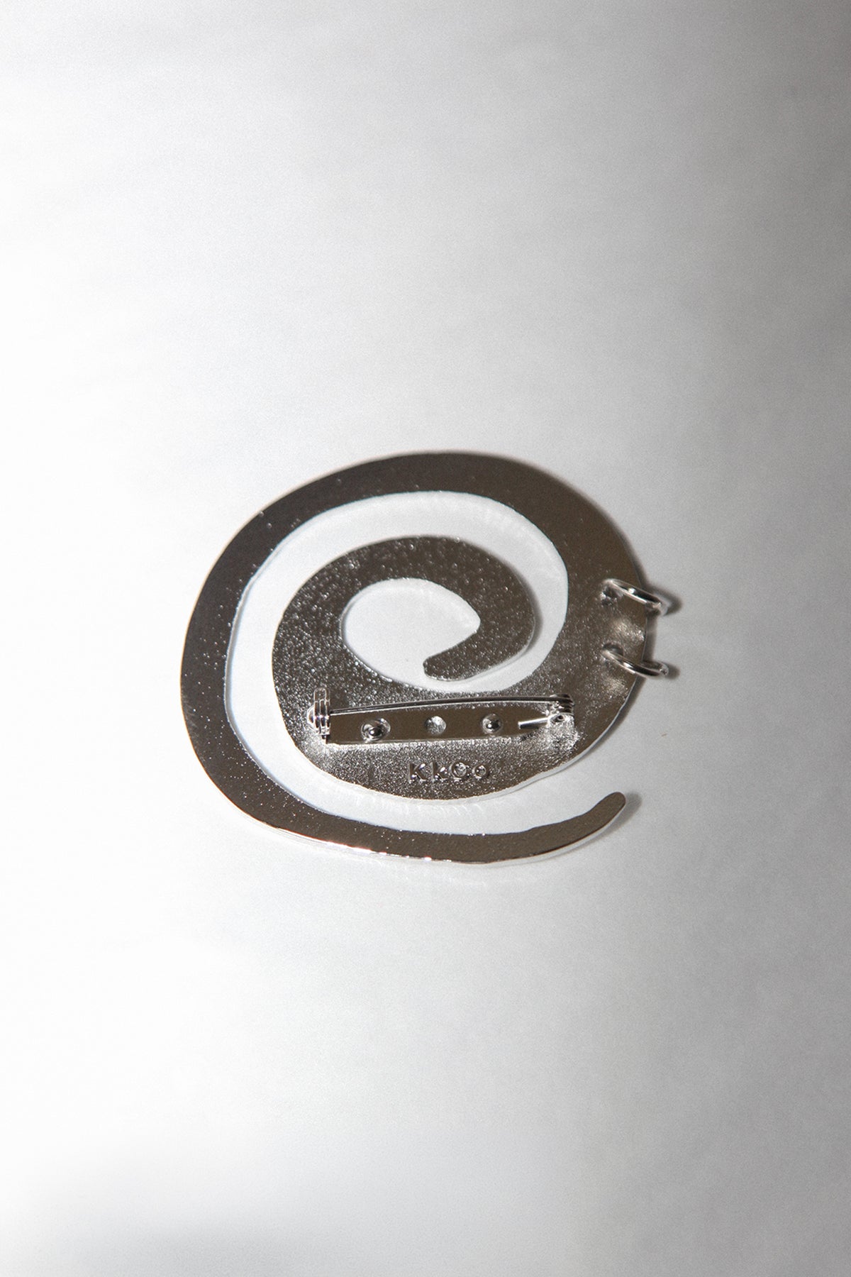 Pierced Spiral Brooch