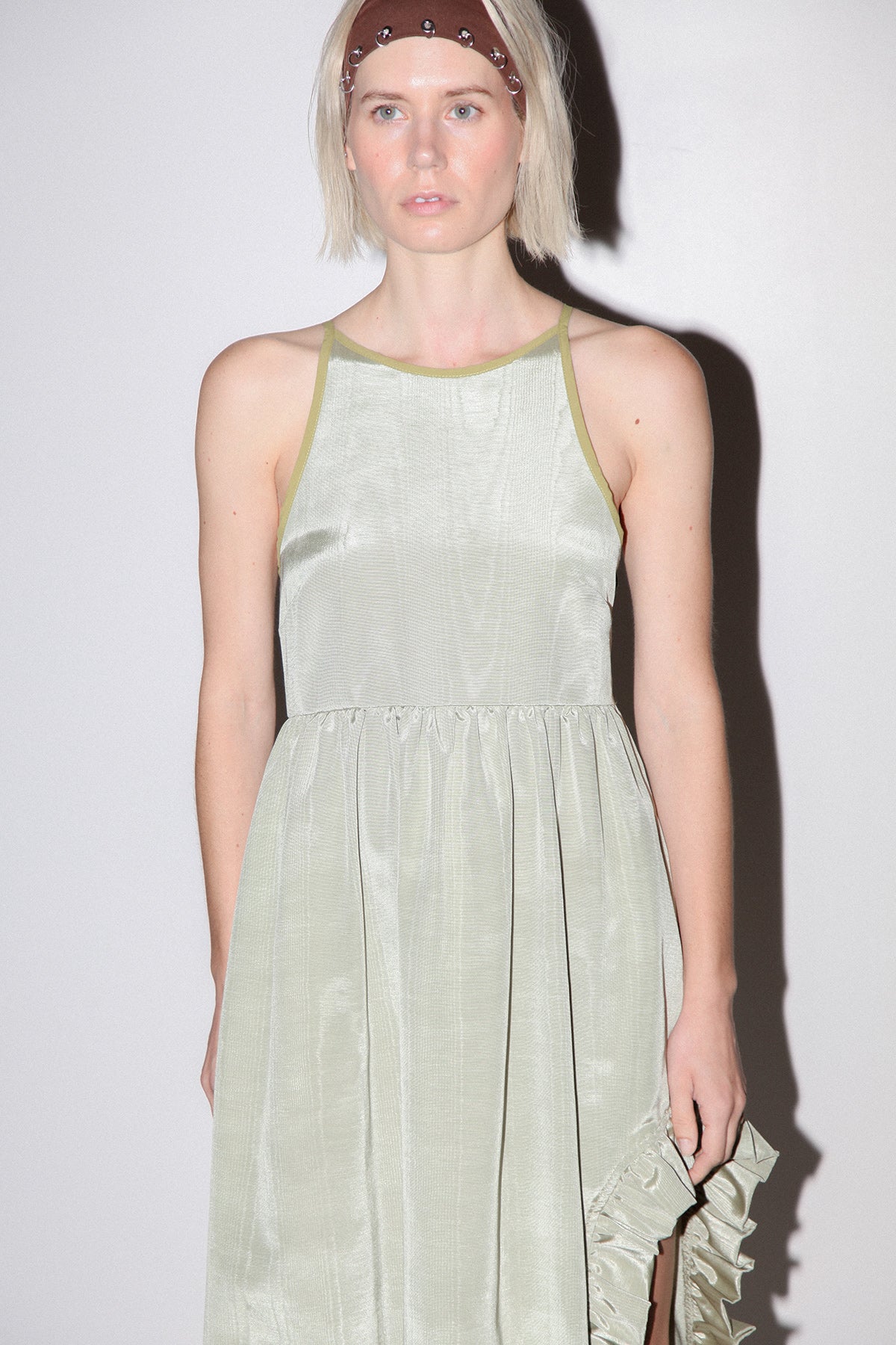 Punch Dress in Sage