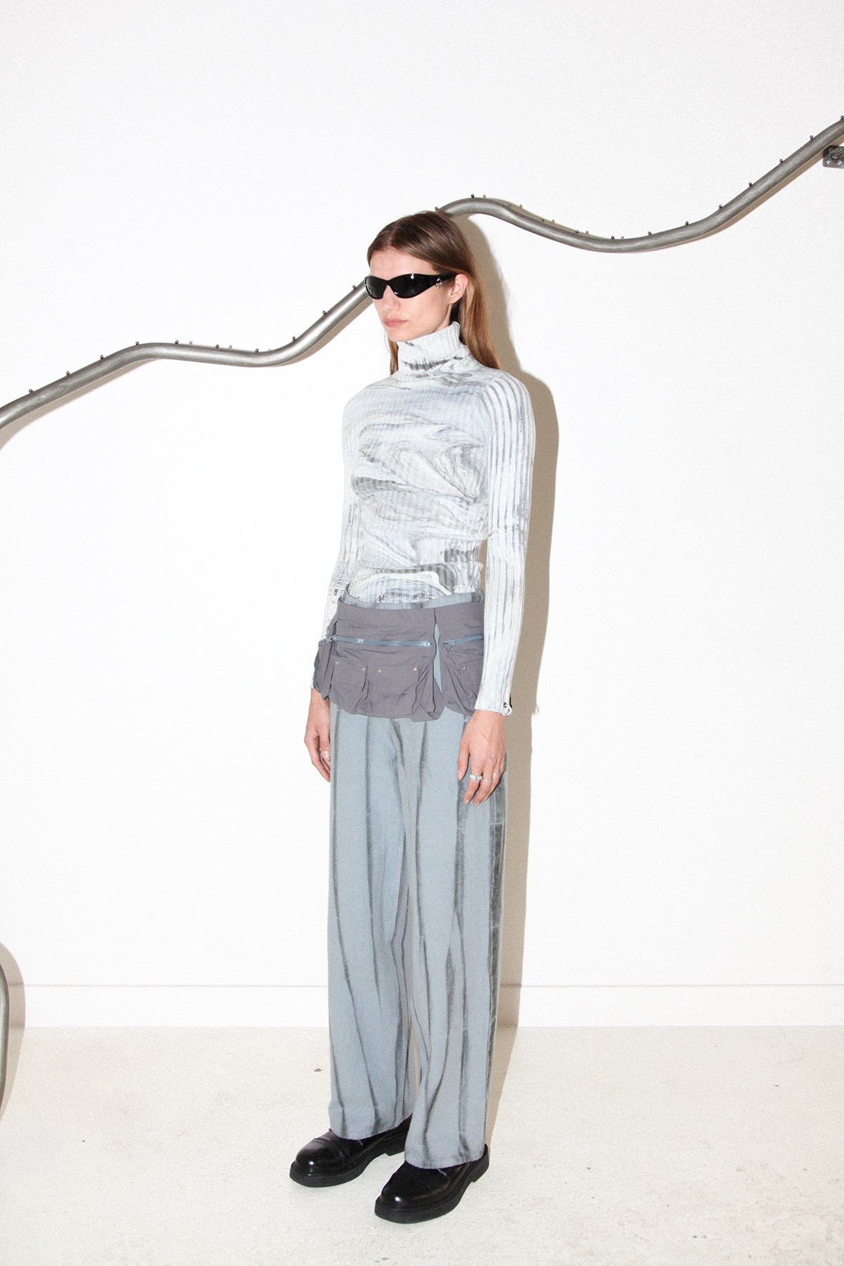 Utility Belt in Charcoal