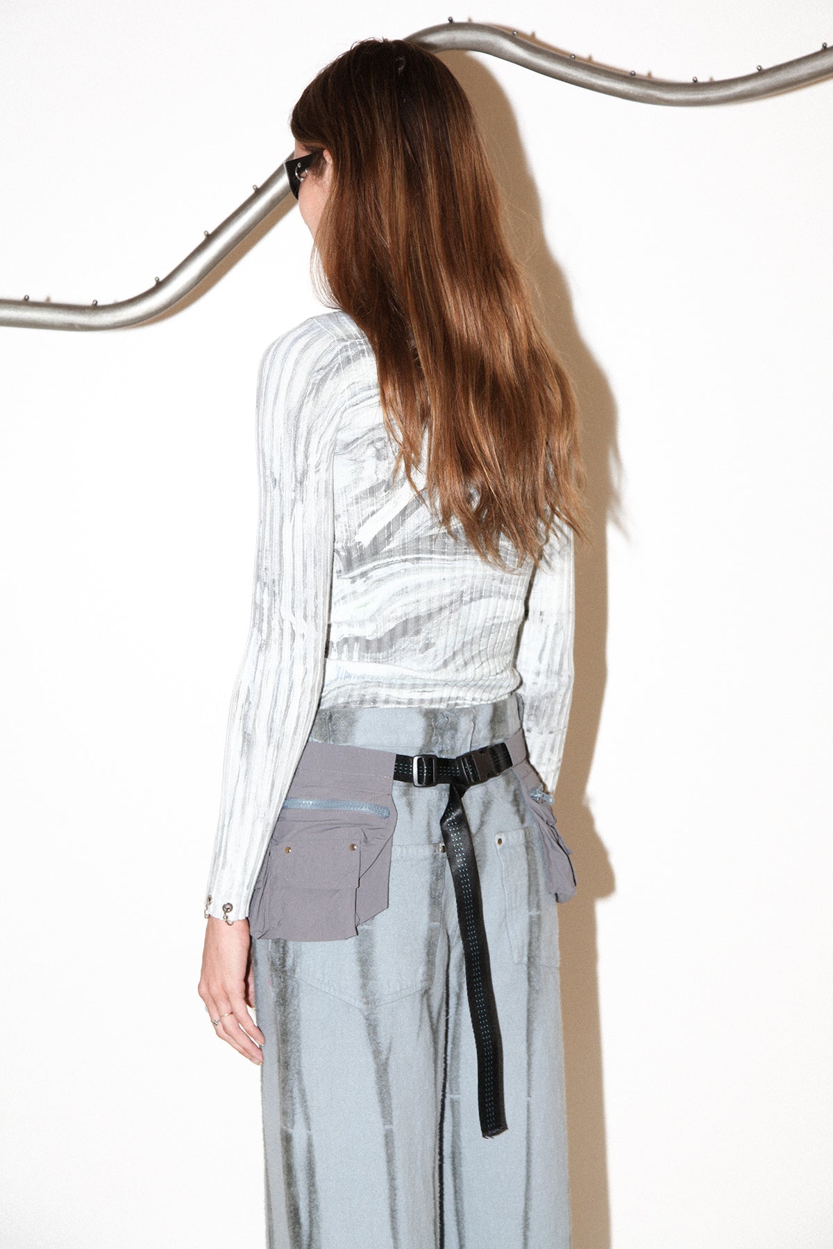 Utility Belt in Charcoal