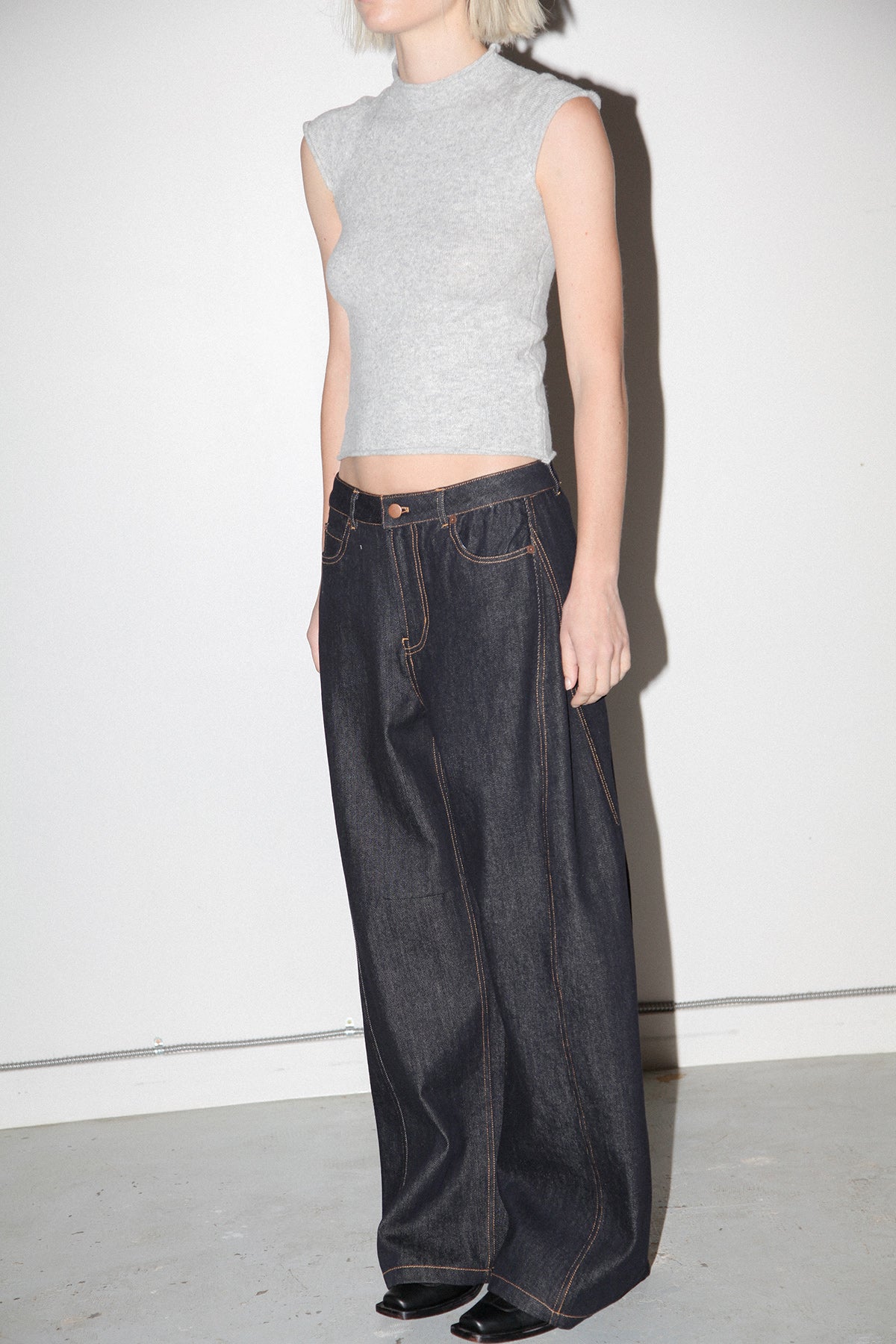Studio 415 Wide Leg Denim in Raw