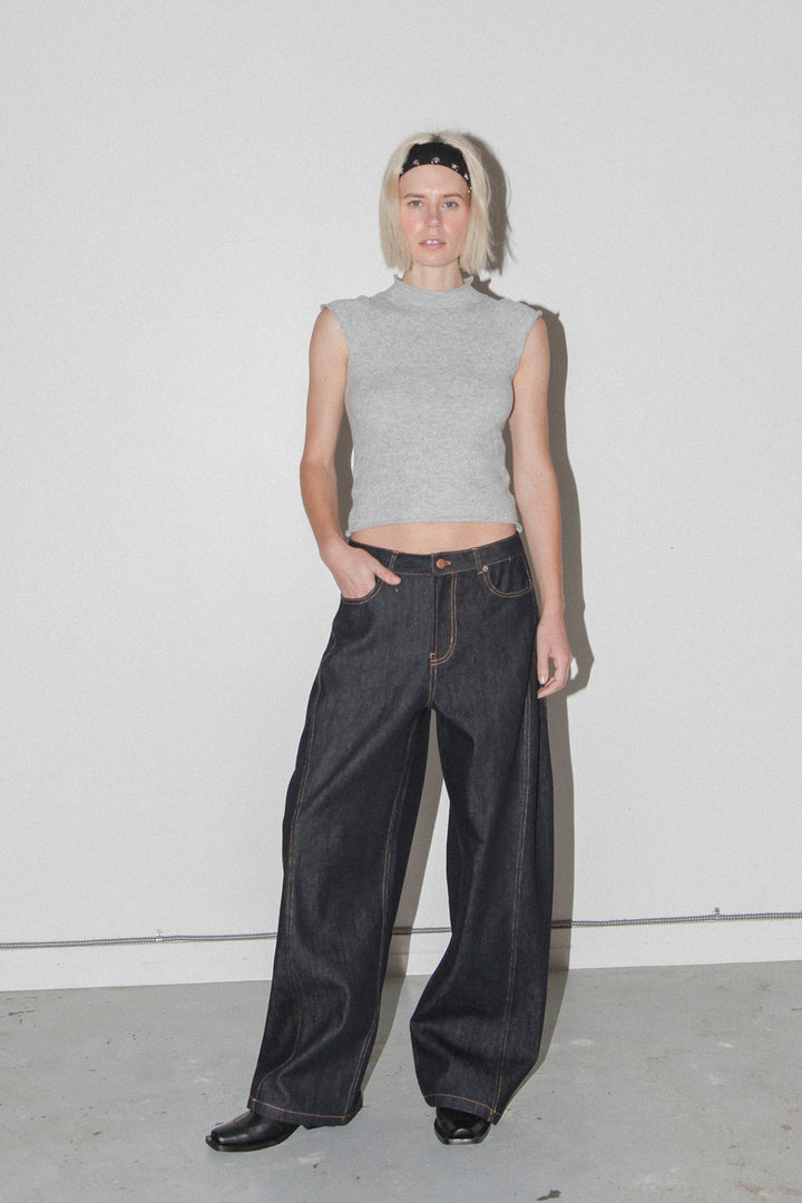 Studio 415 Wide Leg Denim in Raw