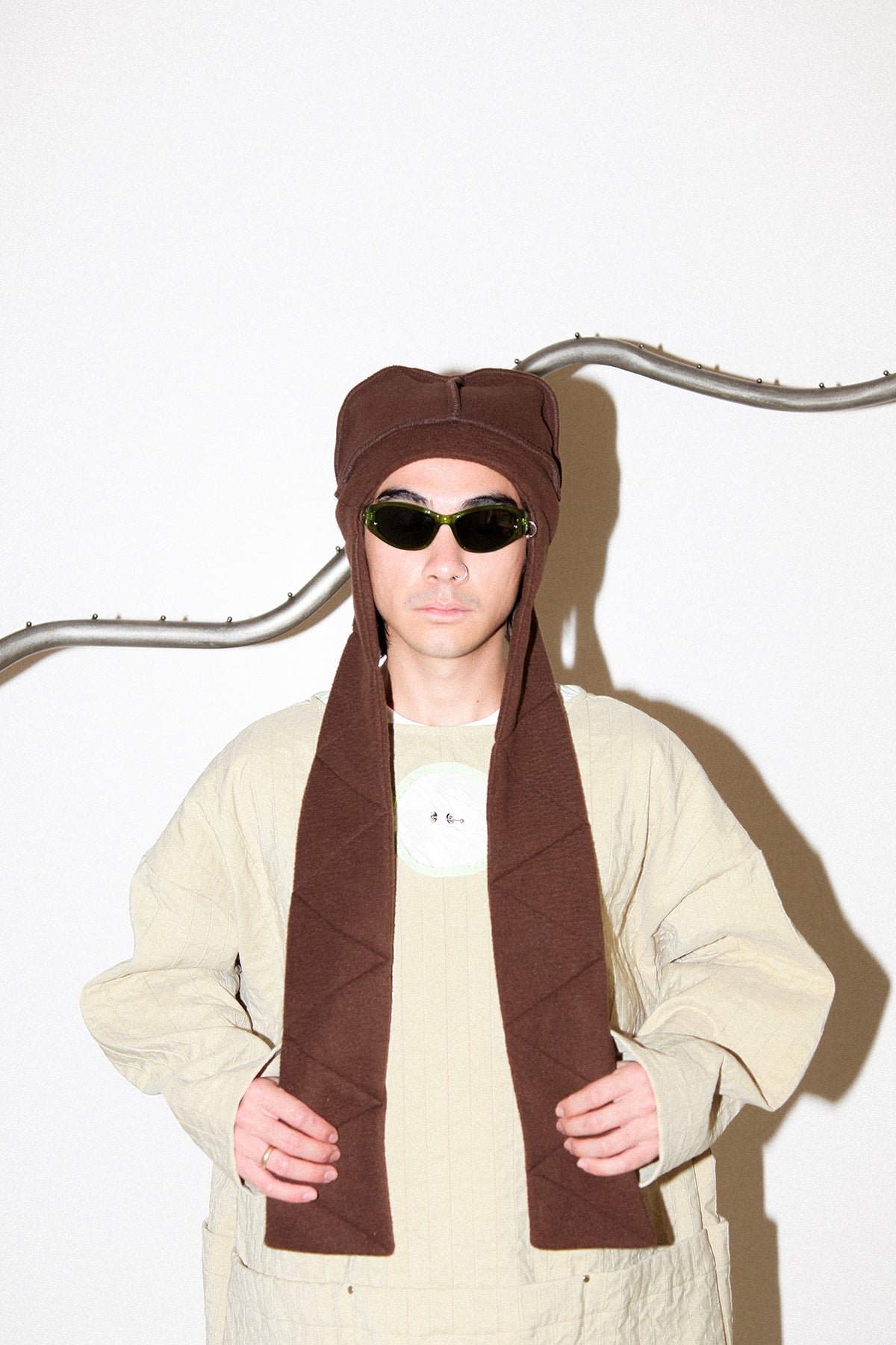 Pacific Fleece Hat in Mud