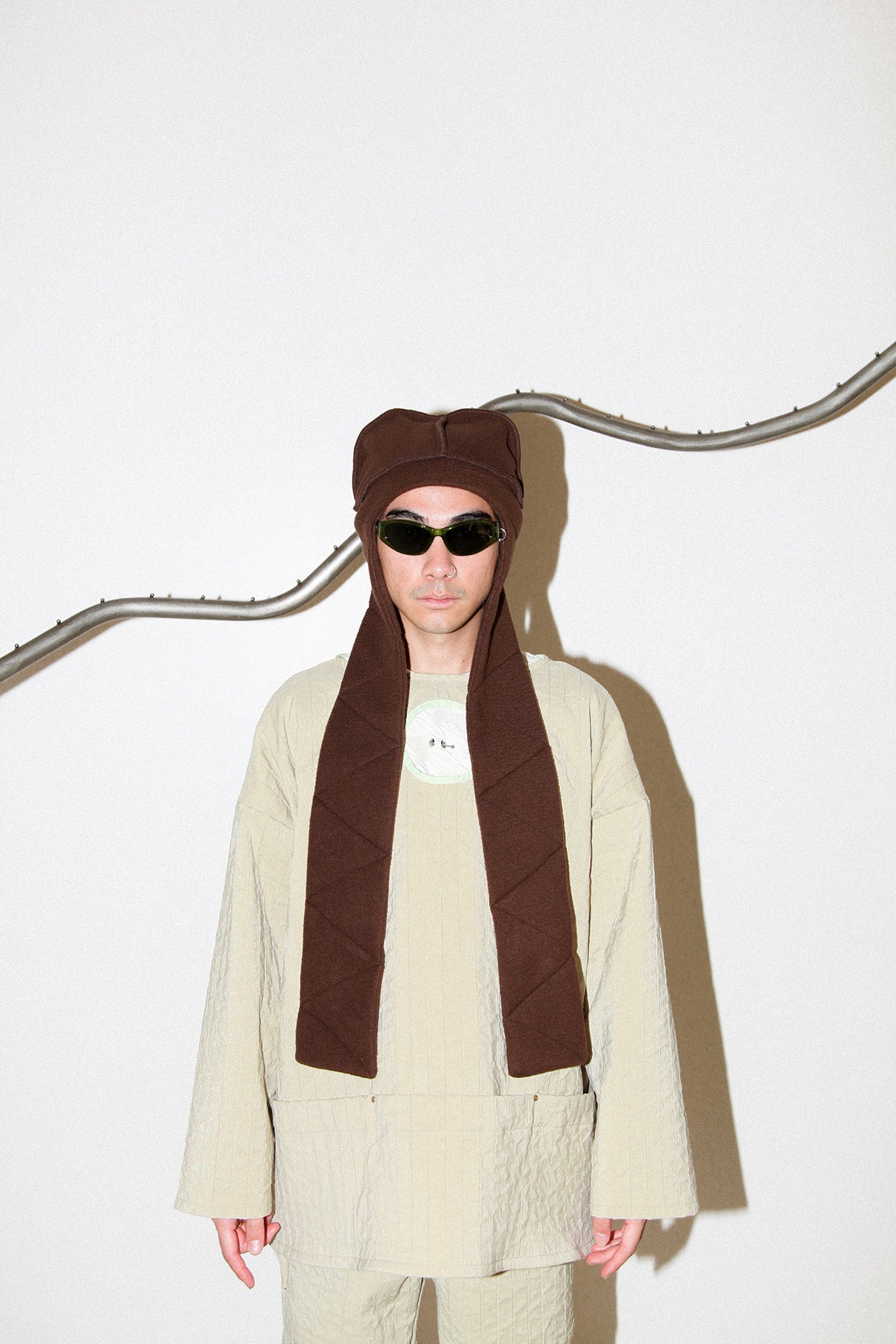 Pacific Fleece Hat in Mud