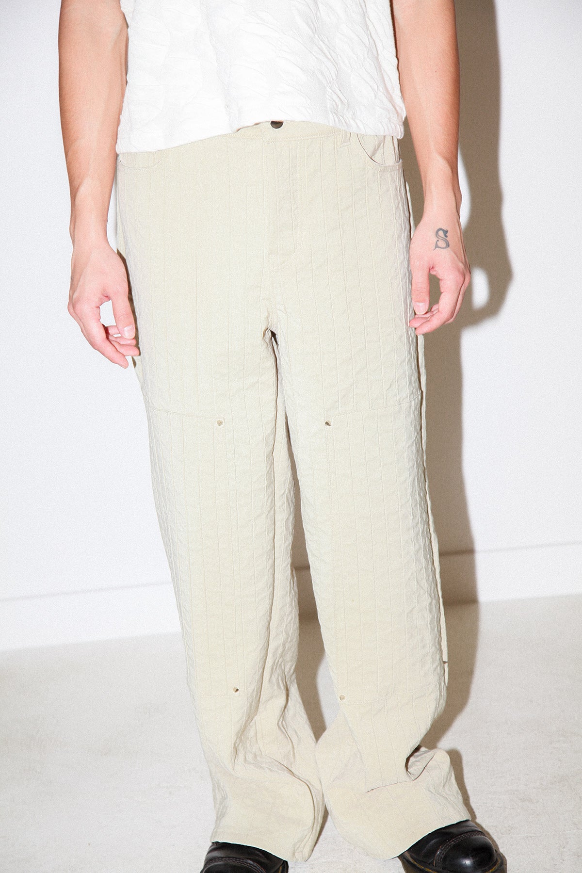 Thorned Double Knee Pant in Juniper Moss