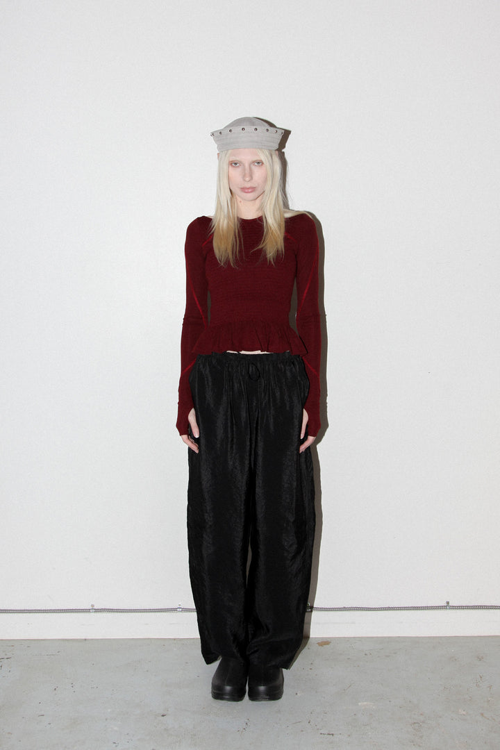 Crescent Pant in Obsidian