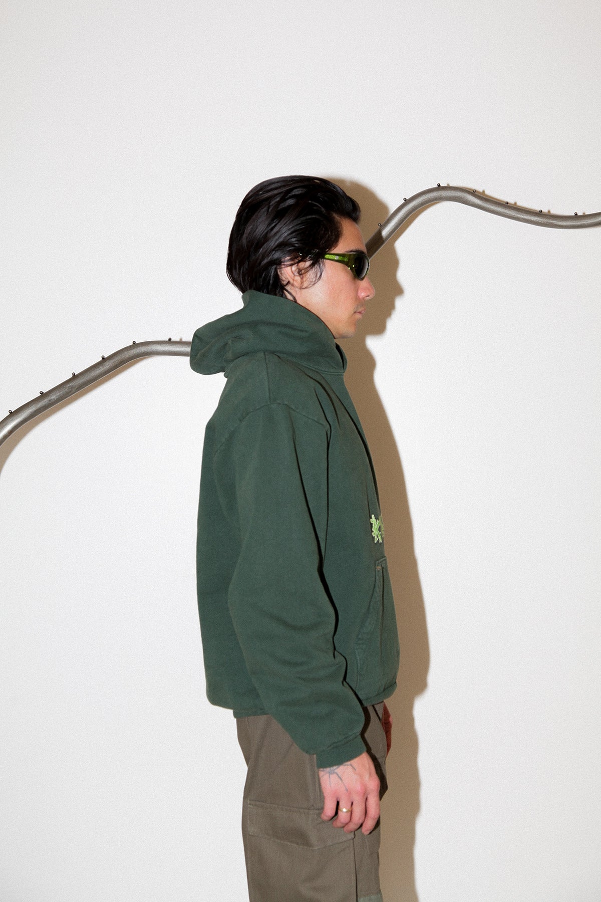 Thorn Hoodie in Forest