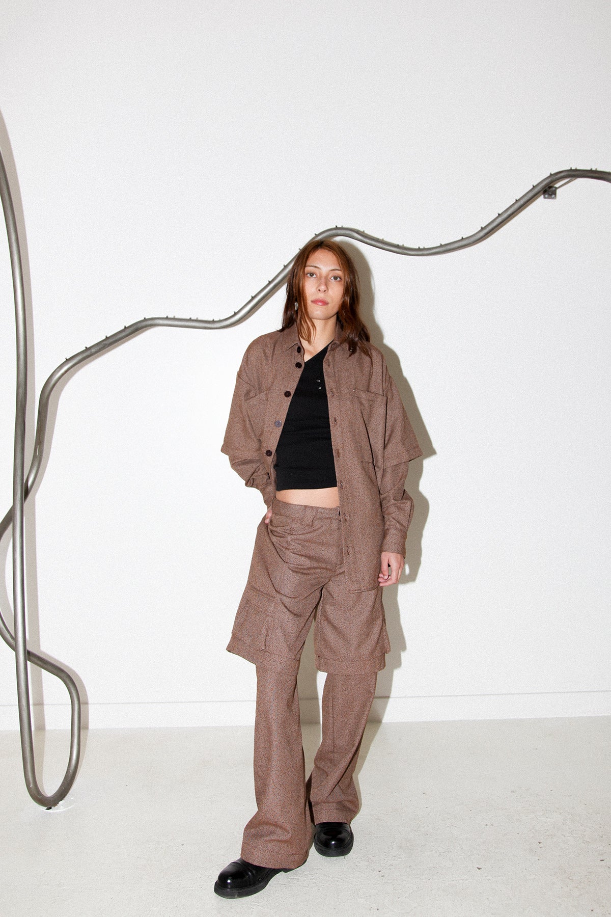 Double Trouser in Tobacco