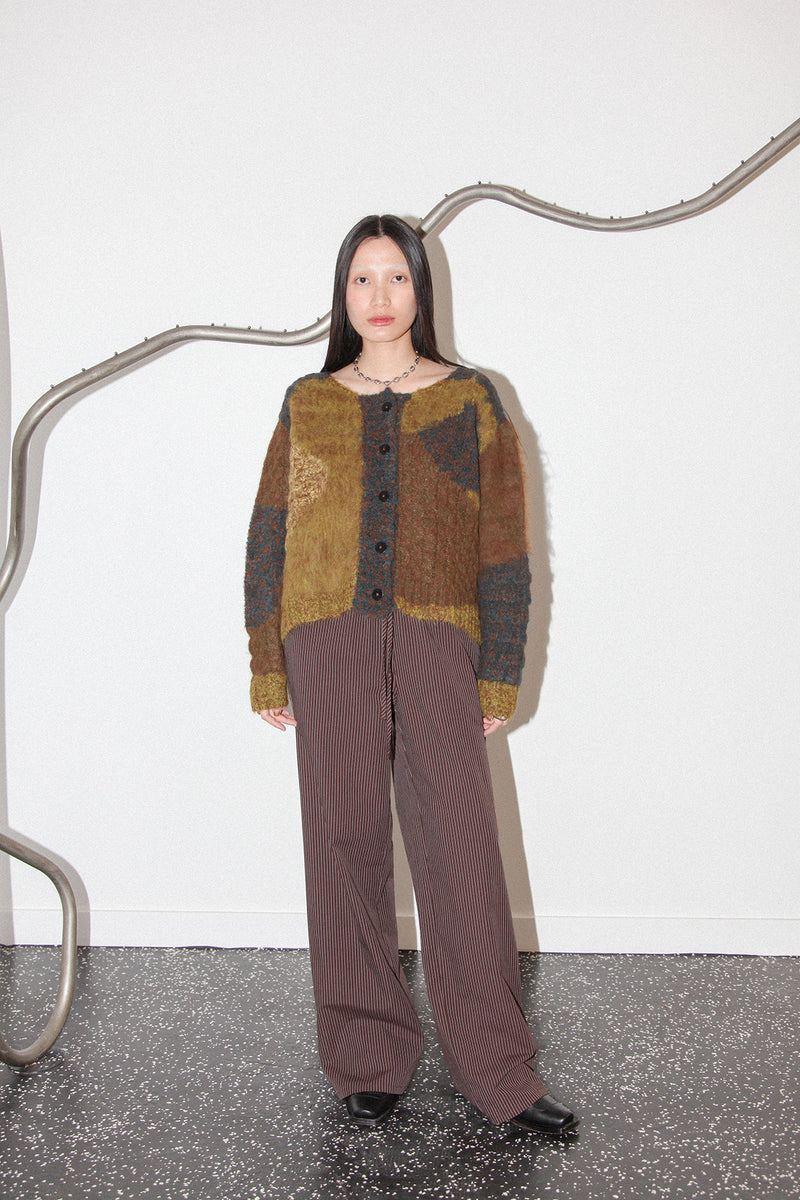 Moss Speckle Knit Sweater main image 0