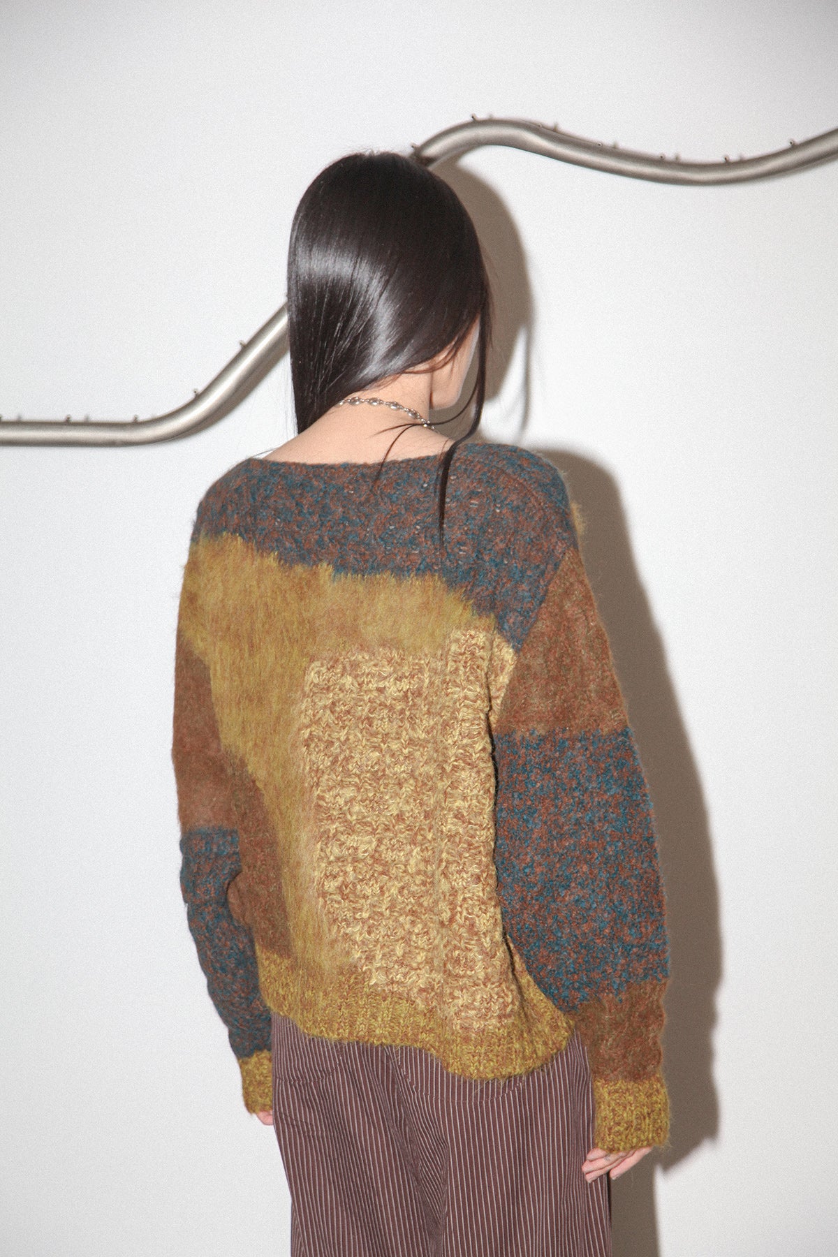 Mixed Moss Sweater