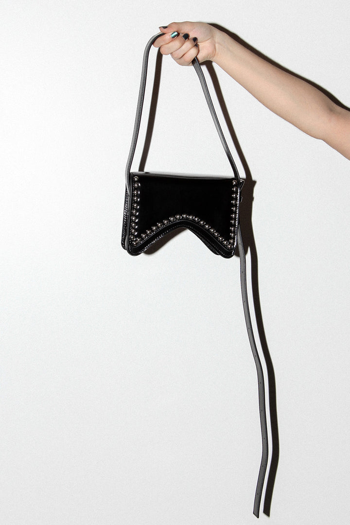 Mini Rivet Bag in Onyx