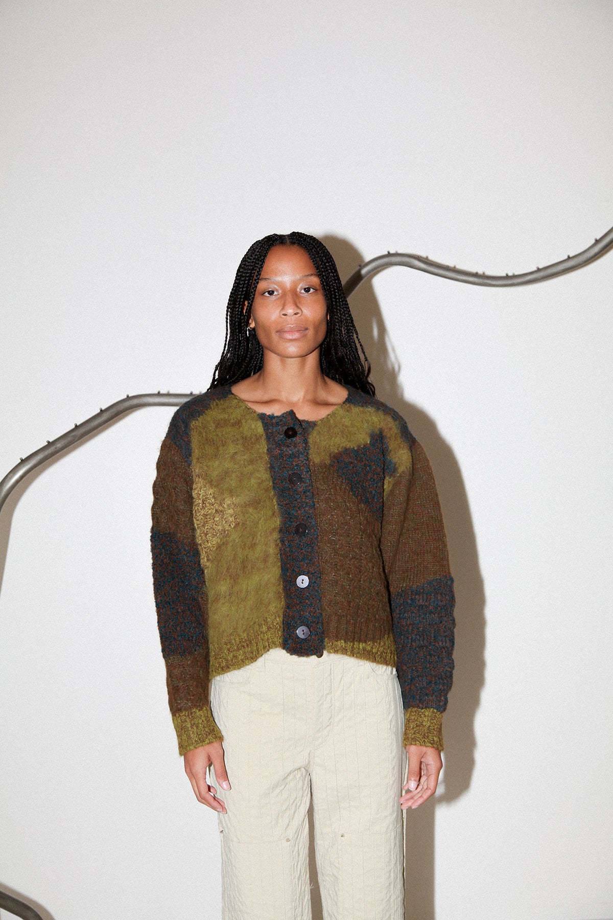 Mixed Moss Sweater