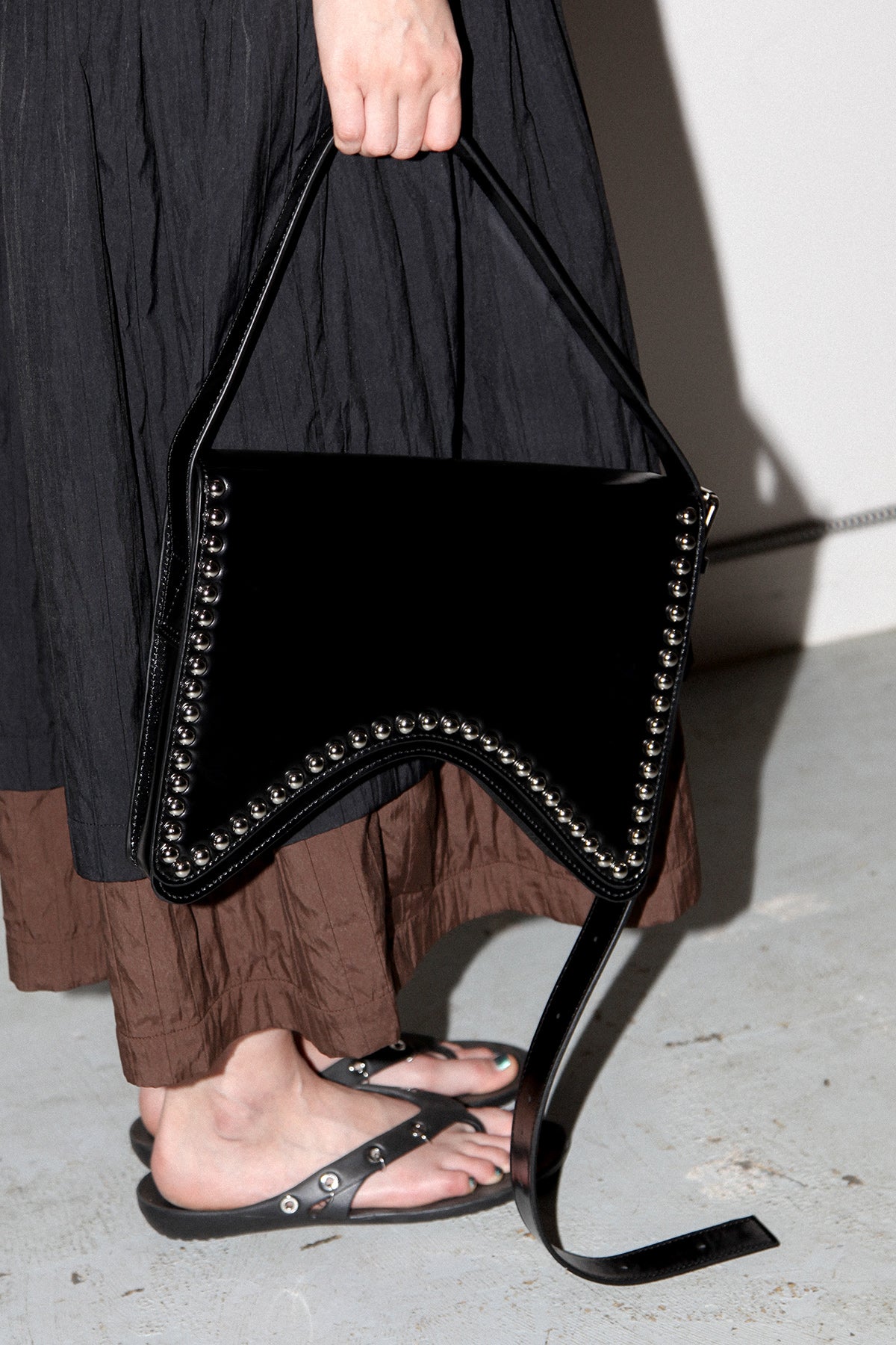 Rivet Bag in Onyx