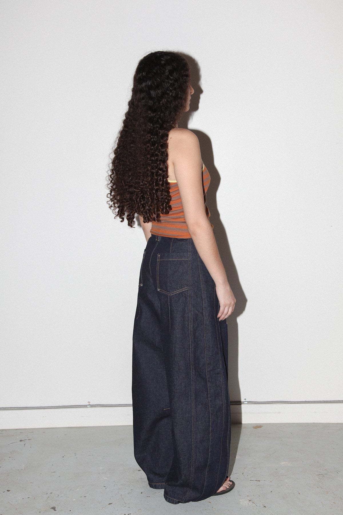 Dart Denim in Rinsed Indigo