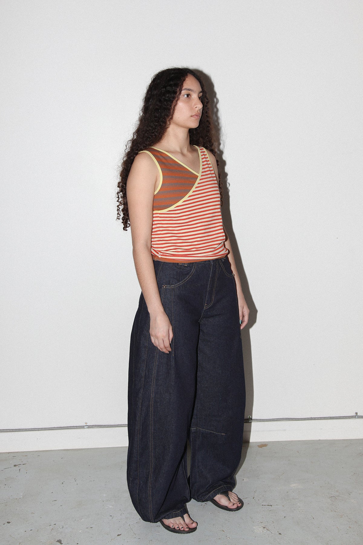 Dart Denim in Rinsed Indigo