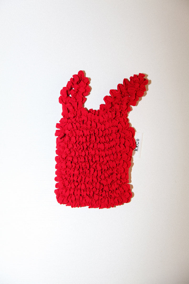 Popcorn Bag in Cherry