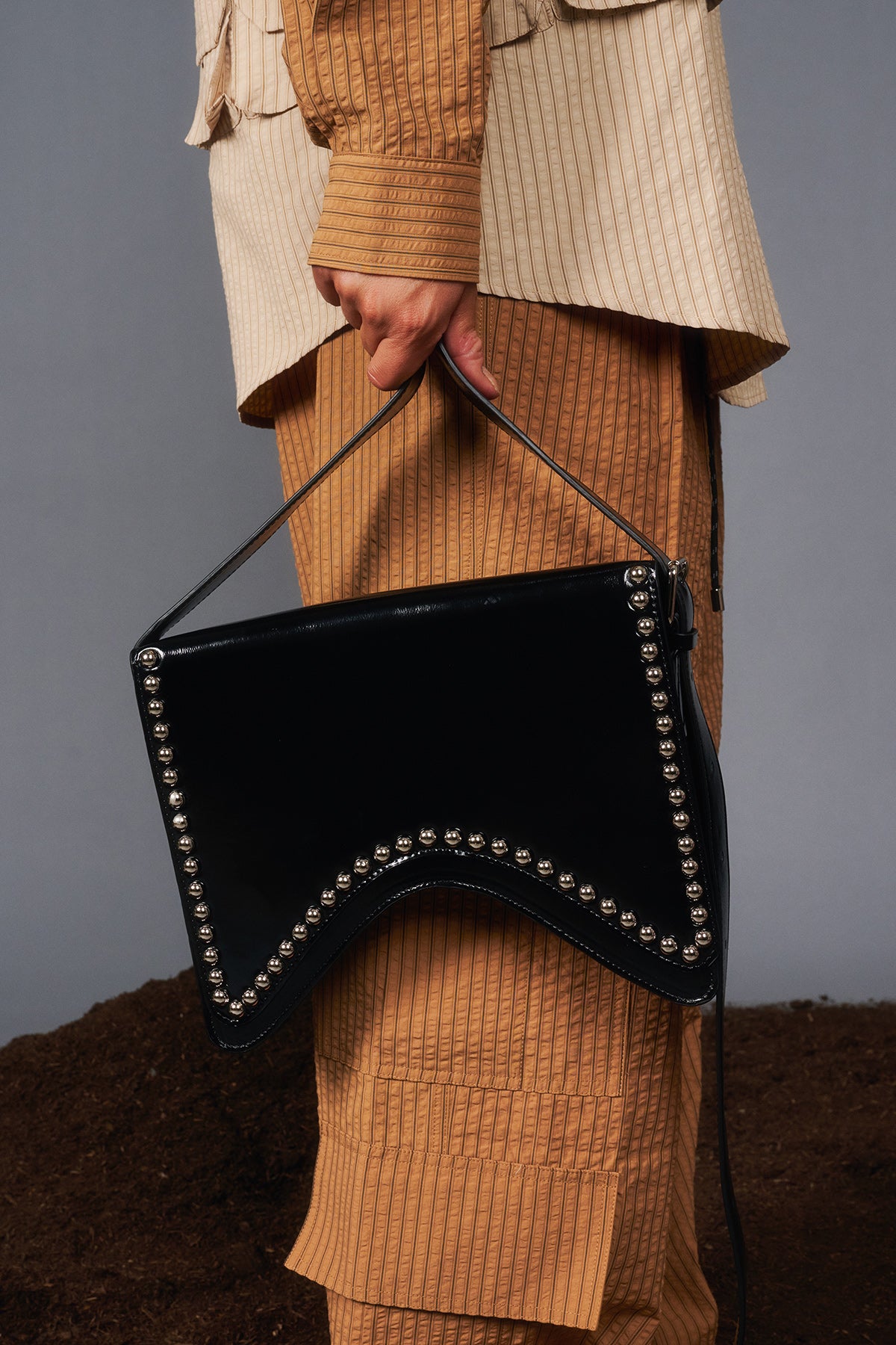 Rivet Bag in Onyx