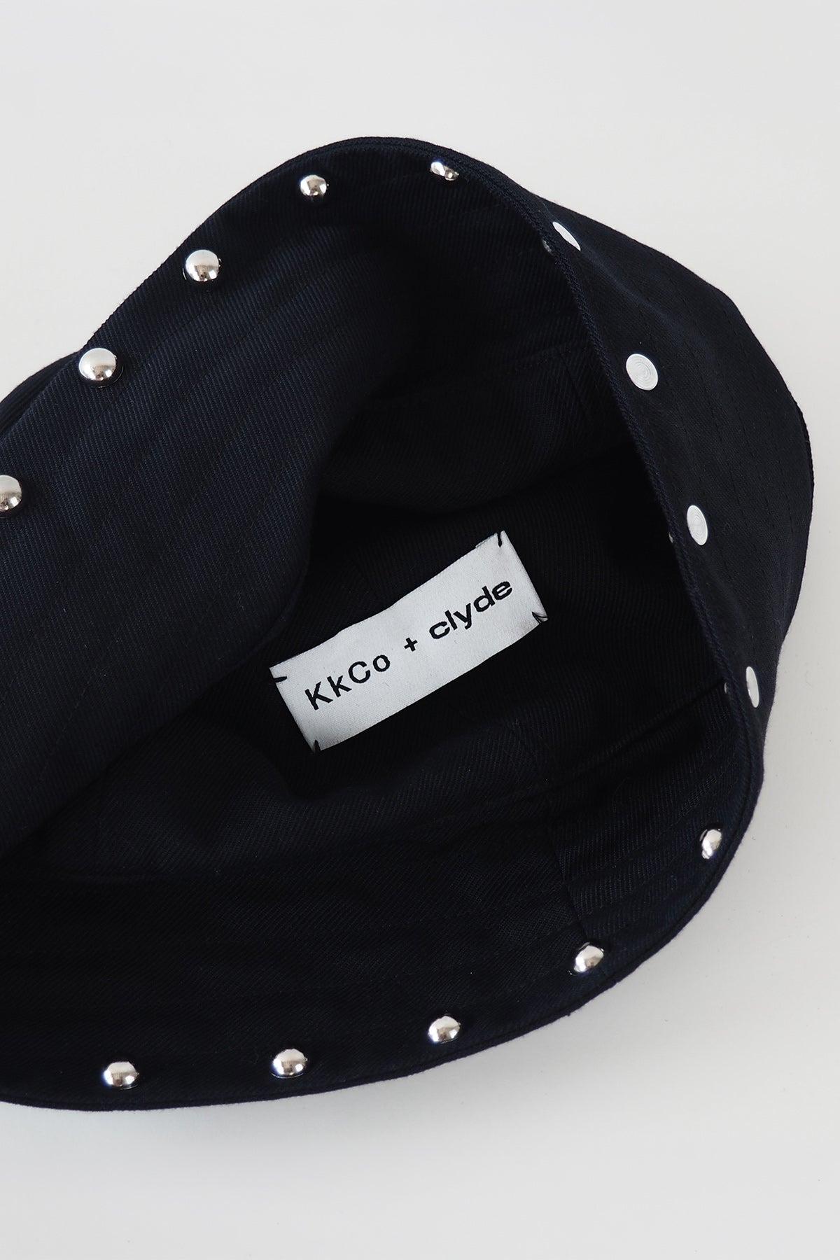 KkCo & Clyde Rivet Sailor Hat in Onyx