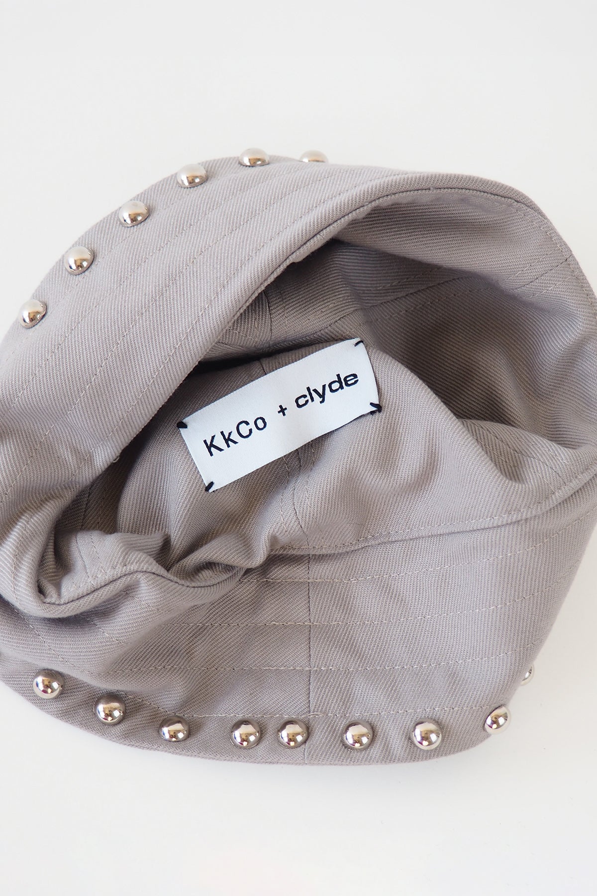 KkCo & Clyde Rivet Sailor Hat in Stone