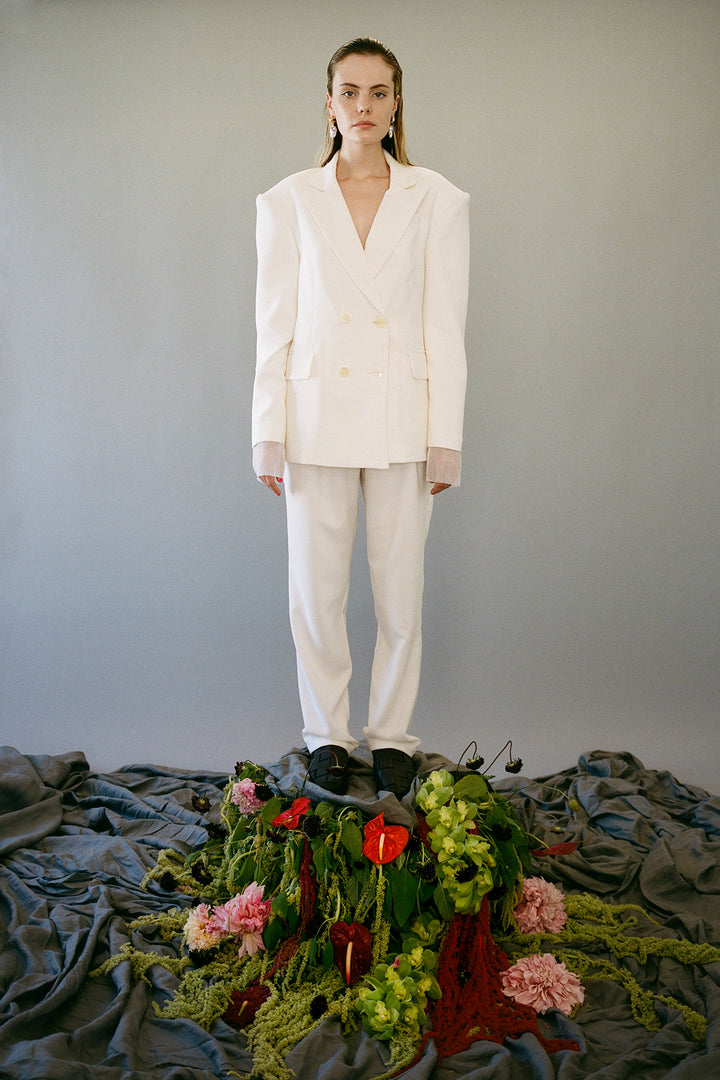 Forage Blazer in Powder Twill