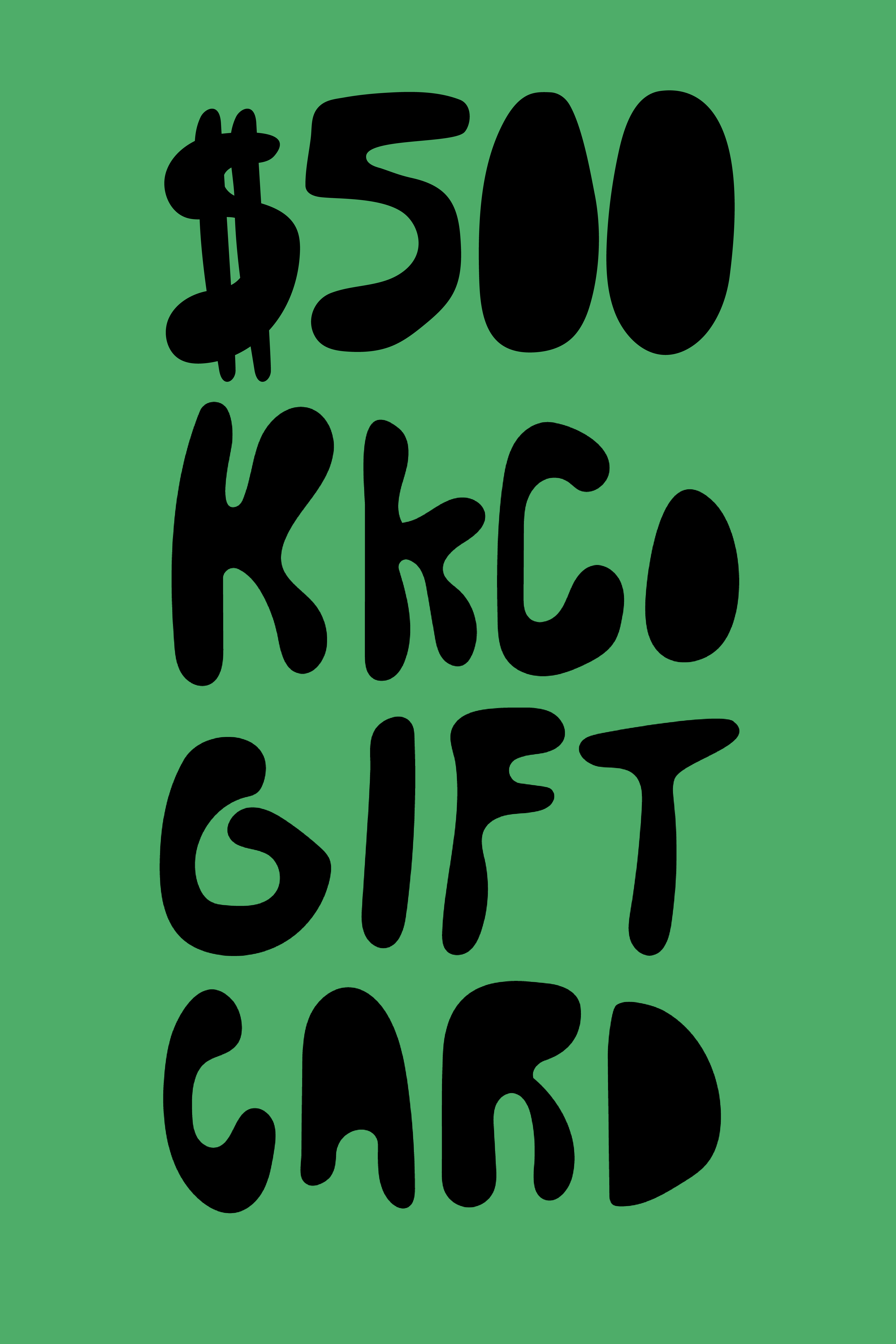 $500 KkCo Gift Card