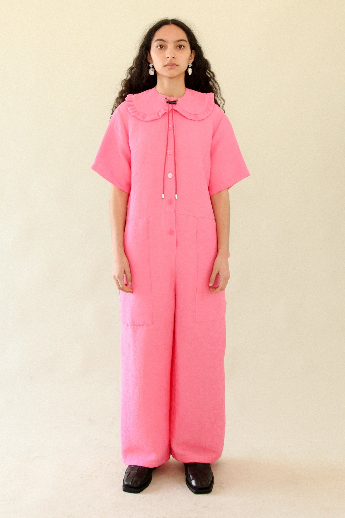 Urban outfitters sale pink boiler suit