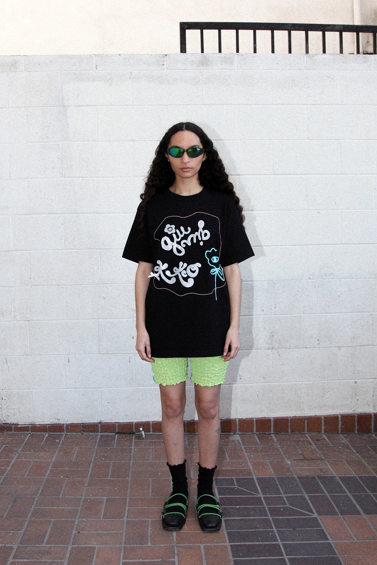 Giu Giu x KkCo Grand Opening Tee in Black