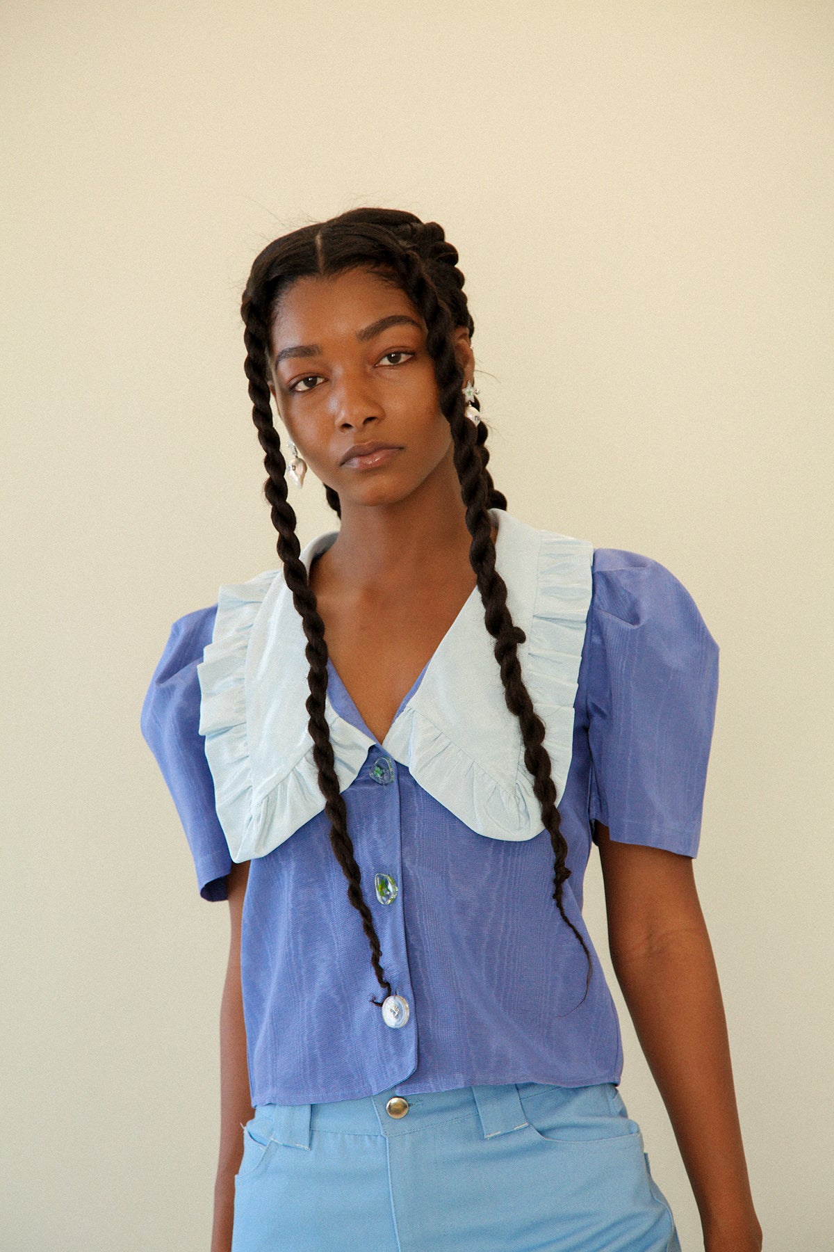 Sailor Top in Mixed Sky