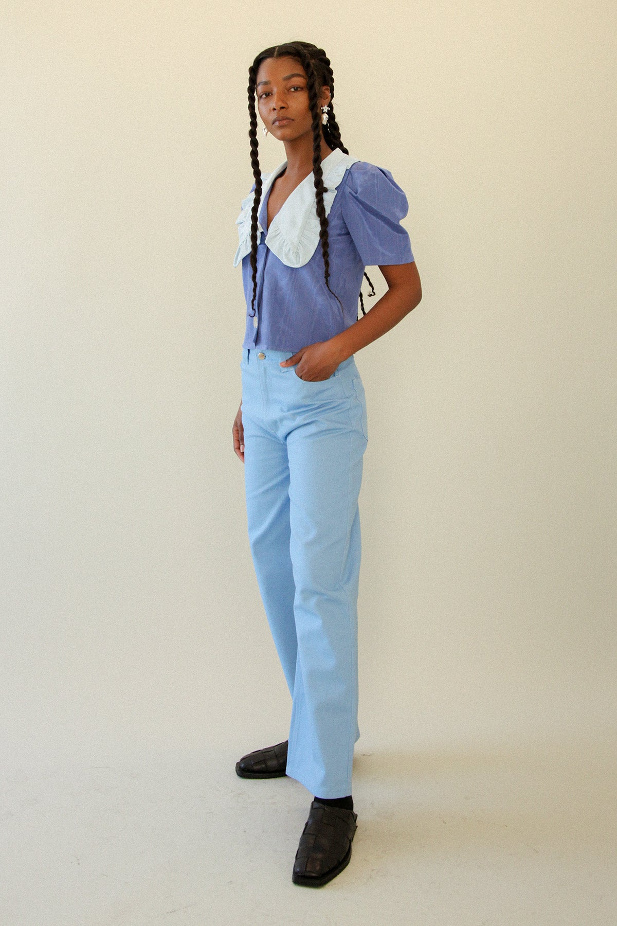 Sailor Top in Mixed Sky
