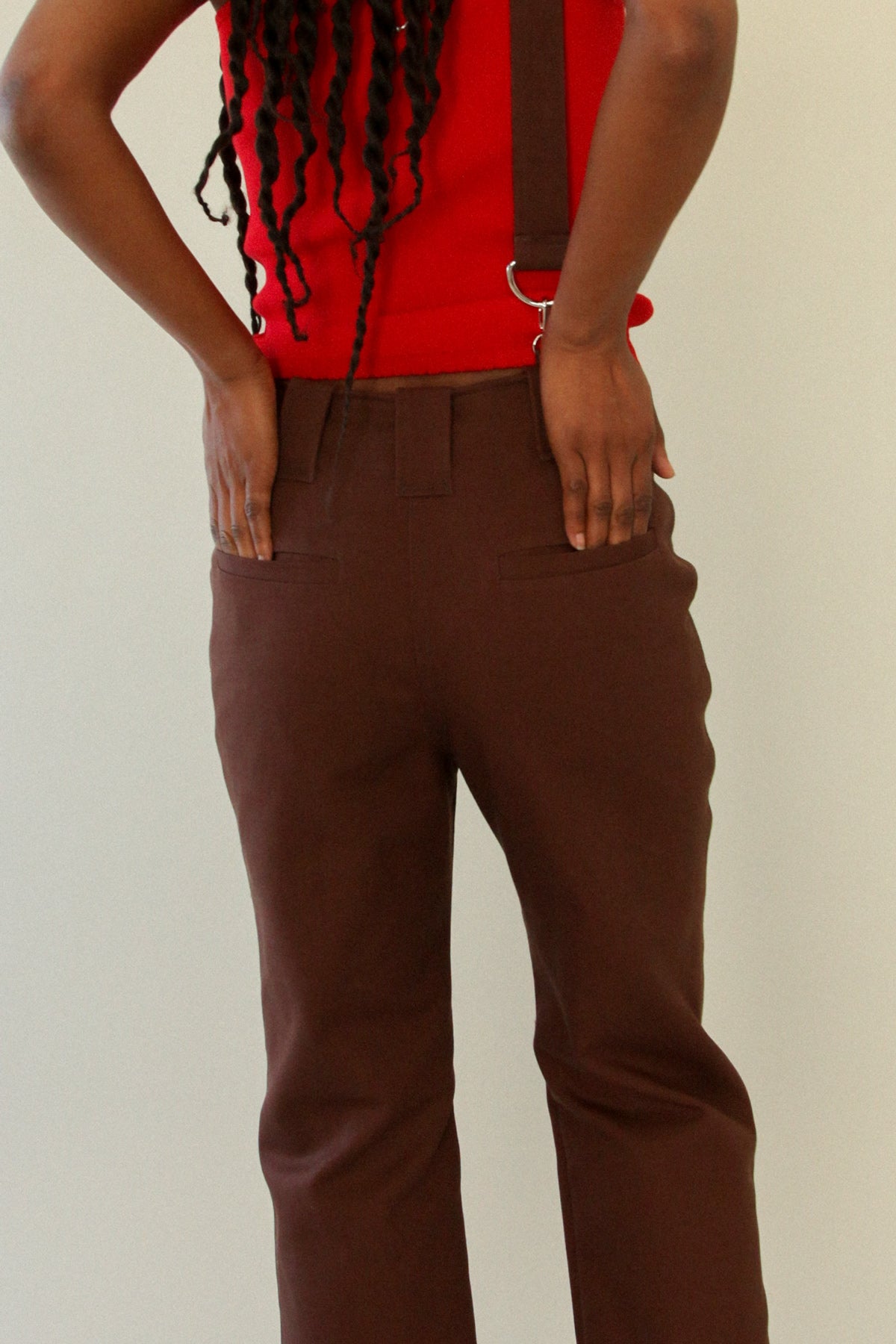 The Bag Pant in Mud Twill