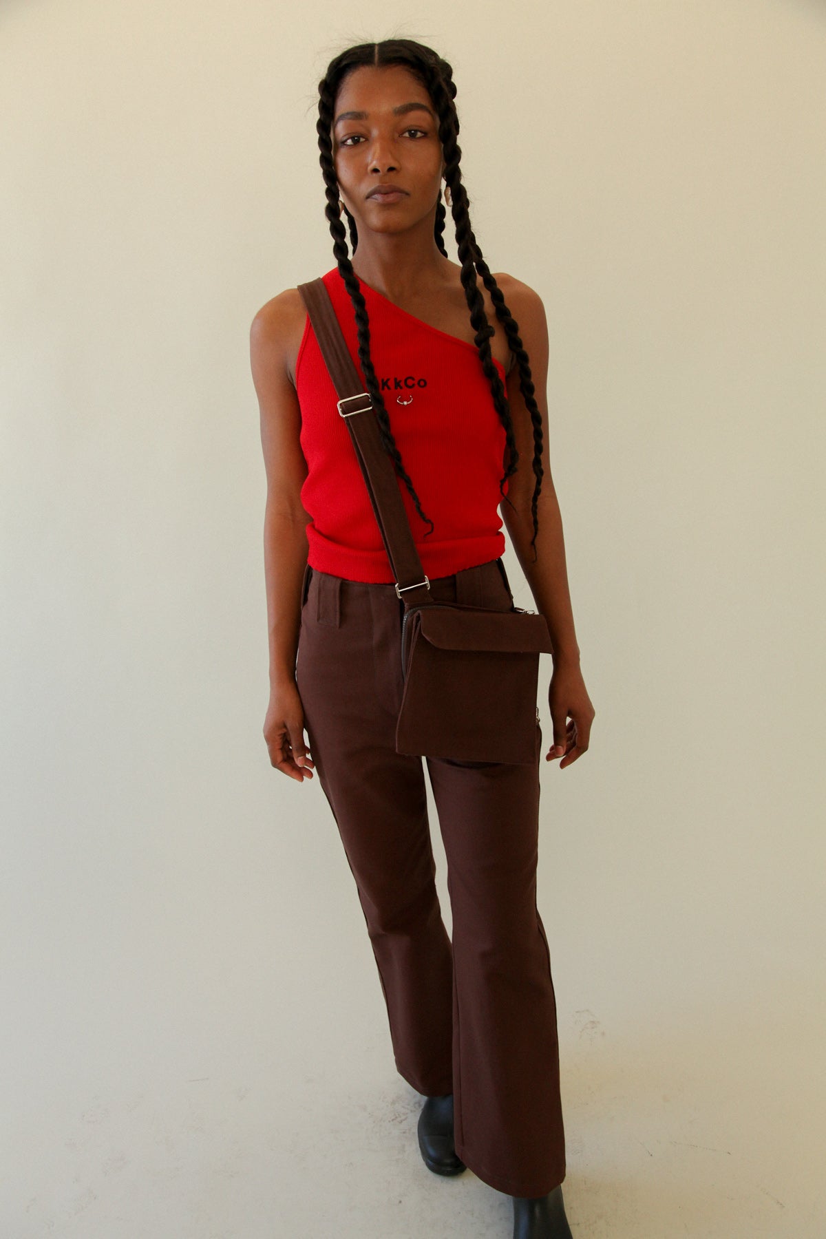 The Bag Pant in Mud Twill