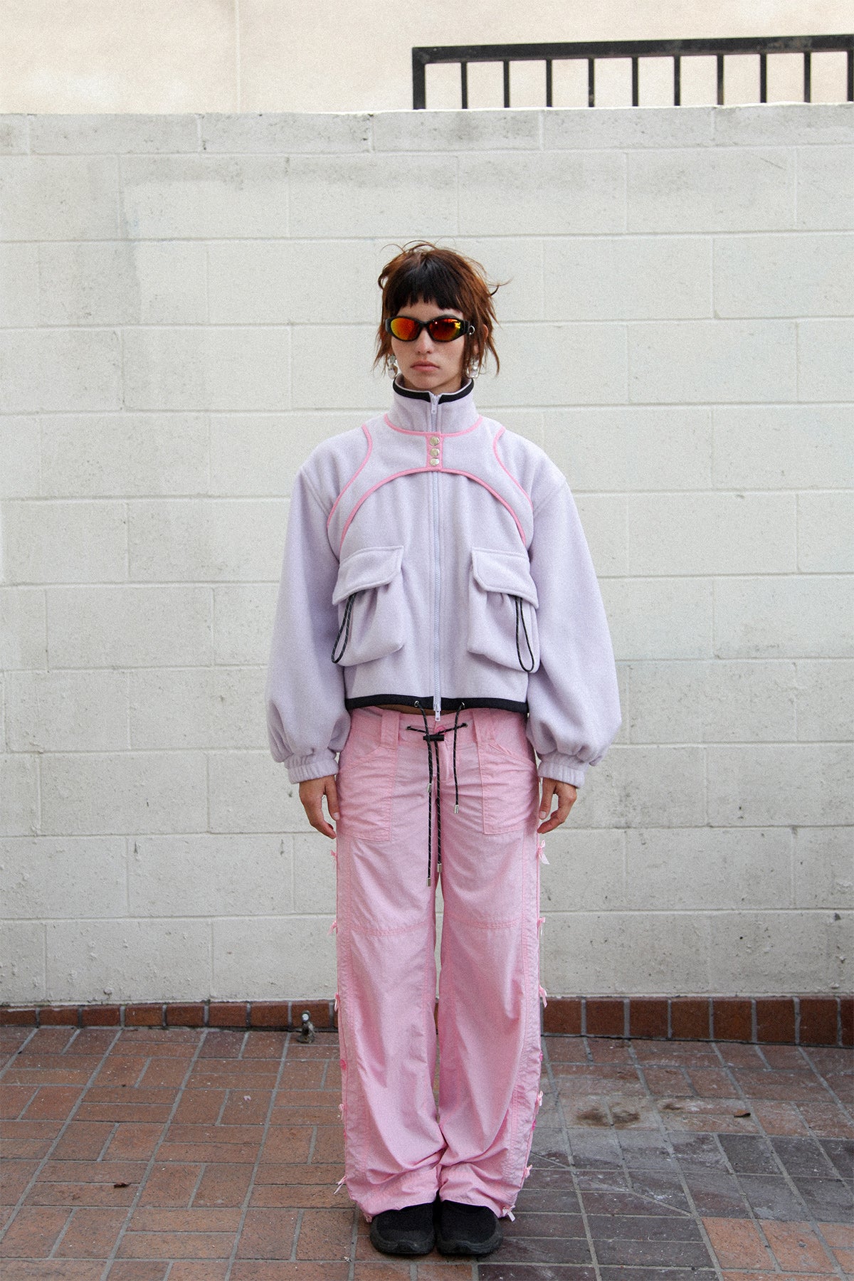 Pacific Polar Fleece in Lilac