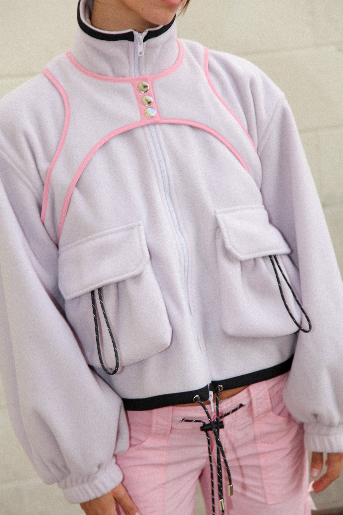 Pacific Polar Fleece in Lilac