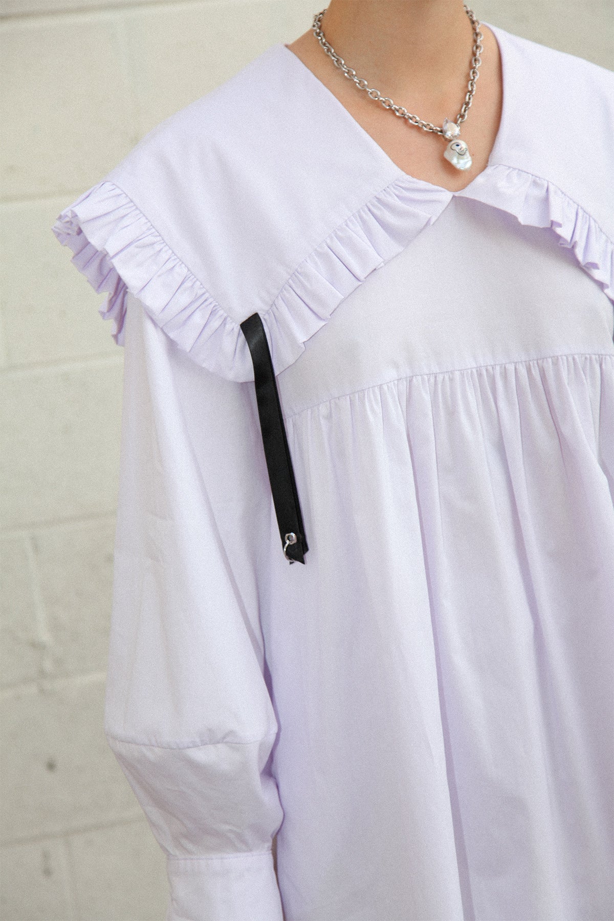 Mini Sailor Dress in Lilac