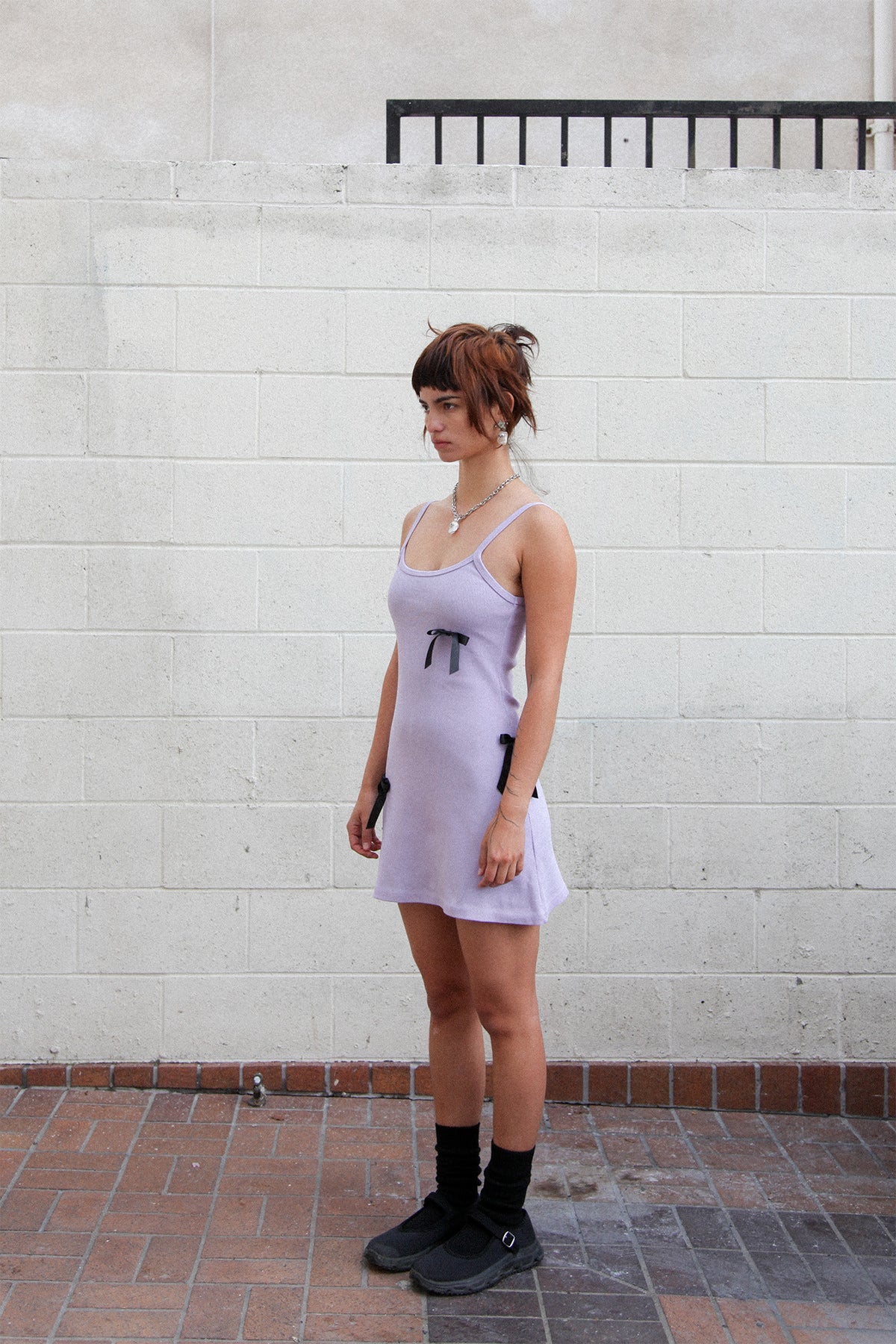 Rib Recital Dress in Lilac