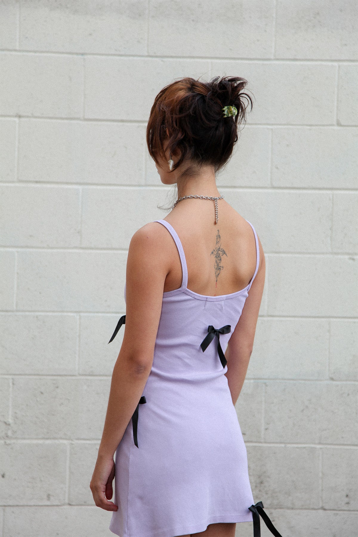 Rib Recital Dress in Lilac