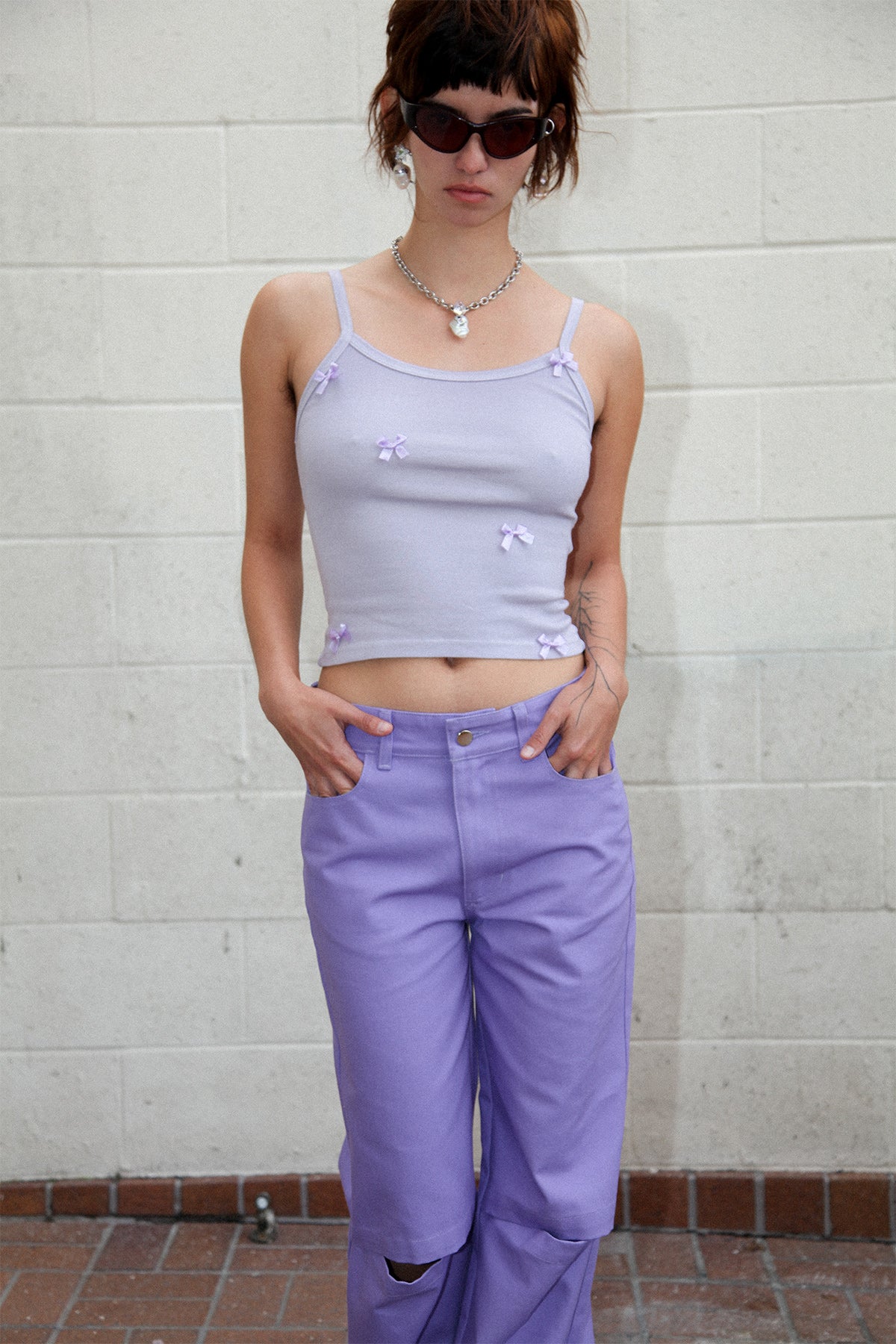 Sissonne Camisole in Lilac