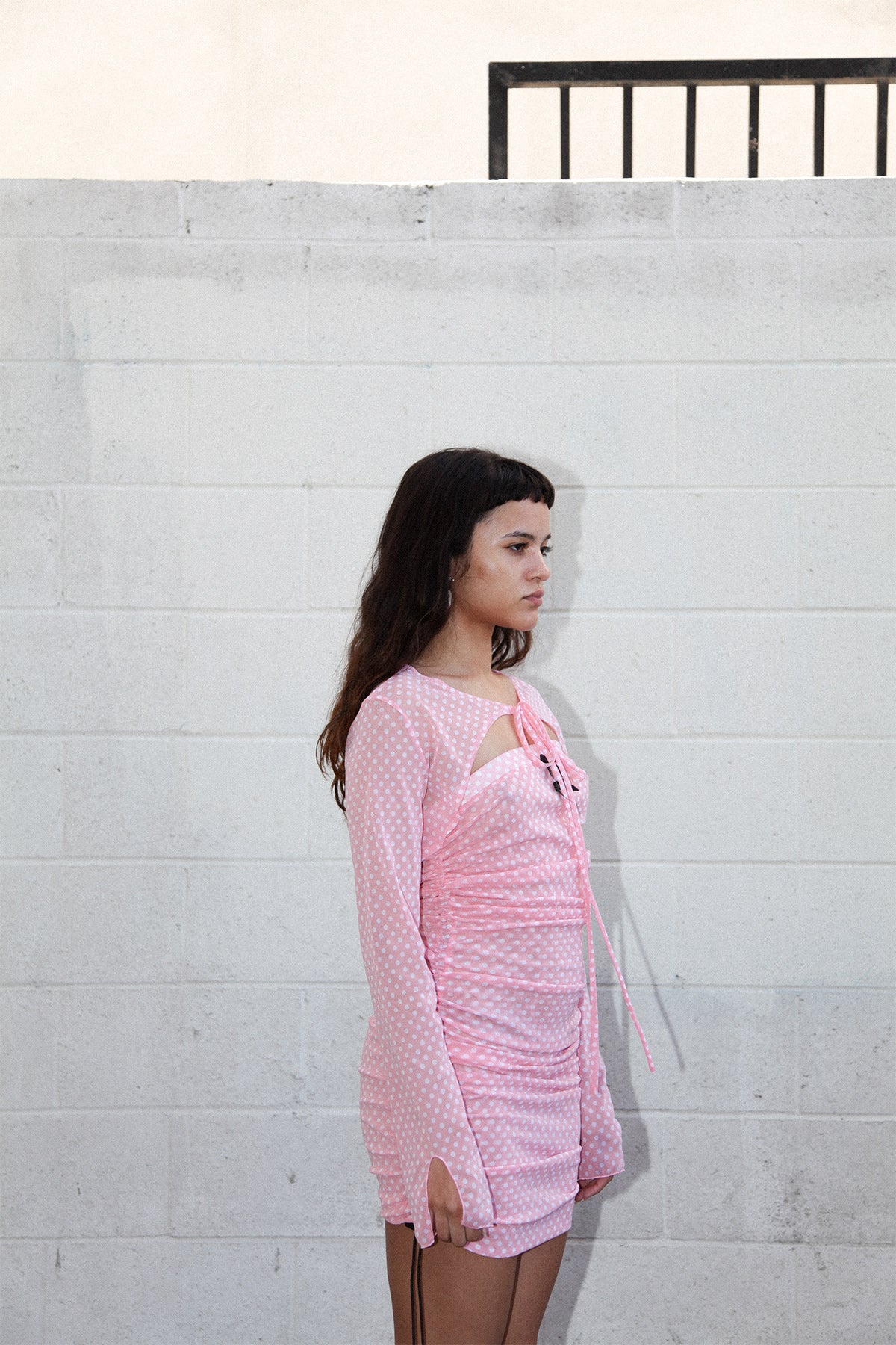 Cowrie Bolero in Sherbet Hypermesh