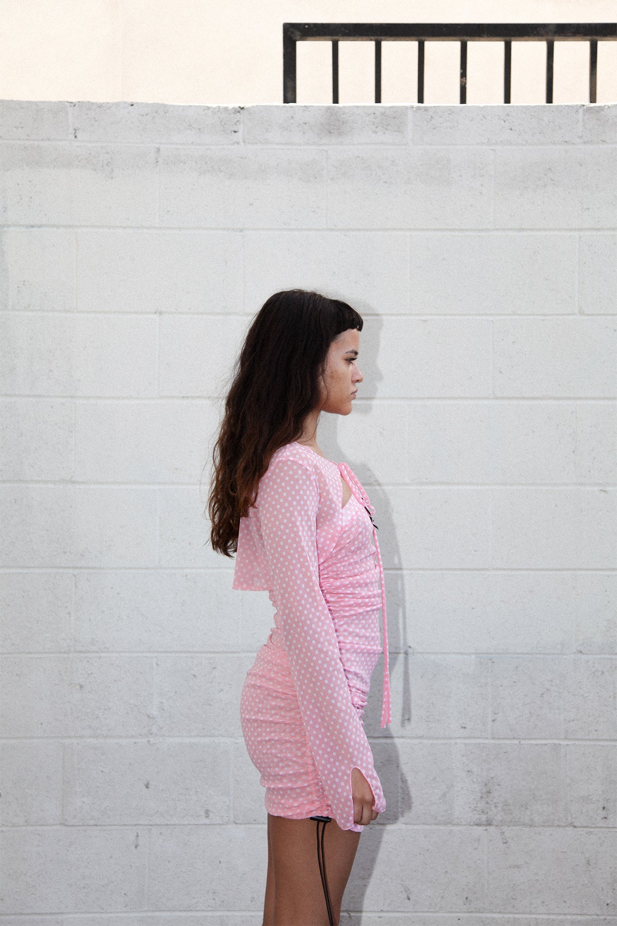 Cowrie Bolero in Sherbet Hypermesh