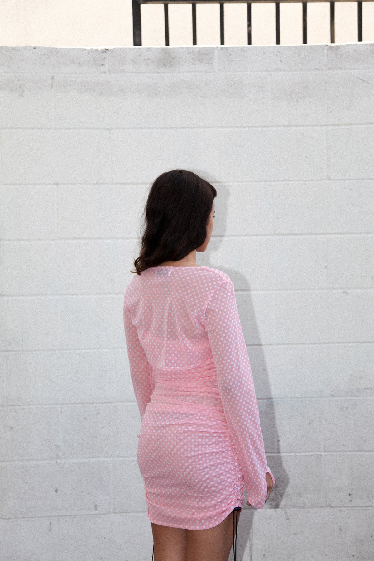 Cowrie Bolero in Sherbet Hypermesh
