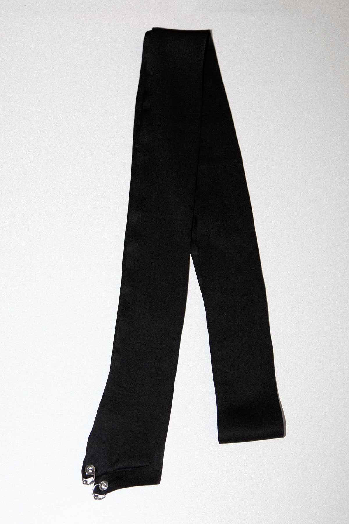 Pierced Hair Ribbon in Black